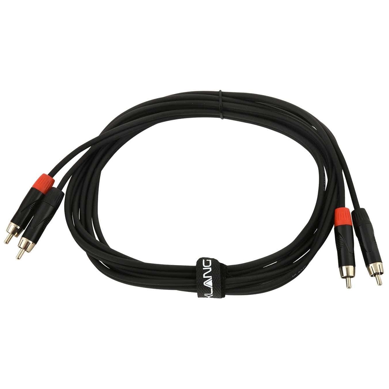 Klang - Klang Twin Audiokabel, 3 Meter 2x Cinch, male - 2x Cinch, male