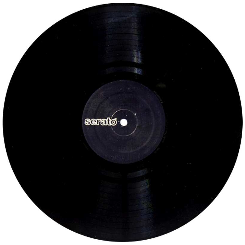 Serato Control Vinyl - Performance-Serie - Schwarz - 2er Set