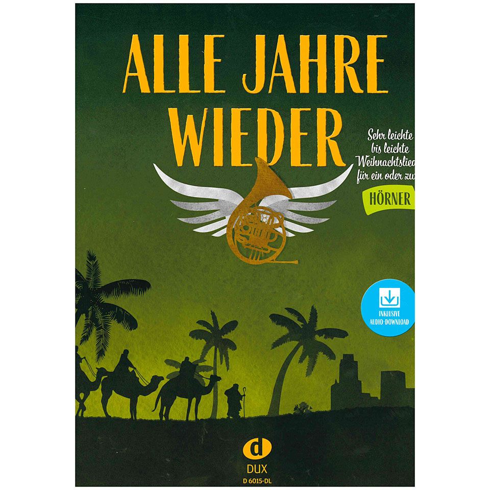 Edition DUX Alle Jahre wieder - Horn mit Audio-Download