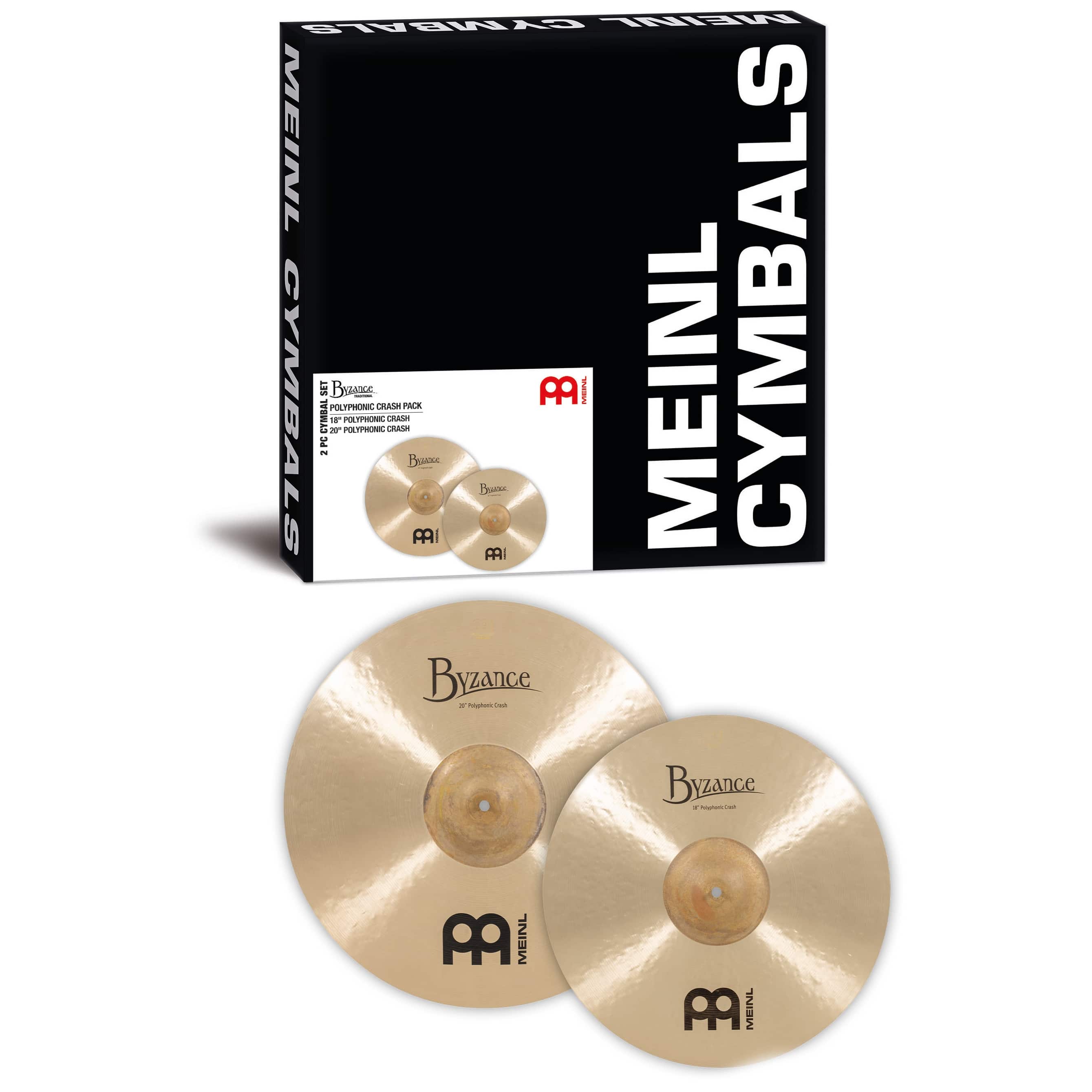 Meinl Cymbals BMAT3 - Byzance Traditional Crash Pack