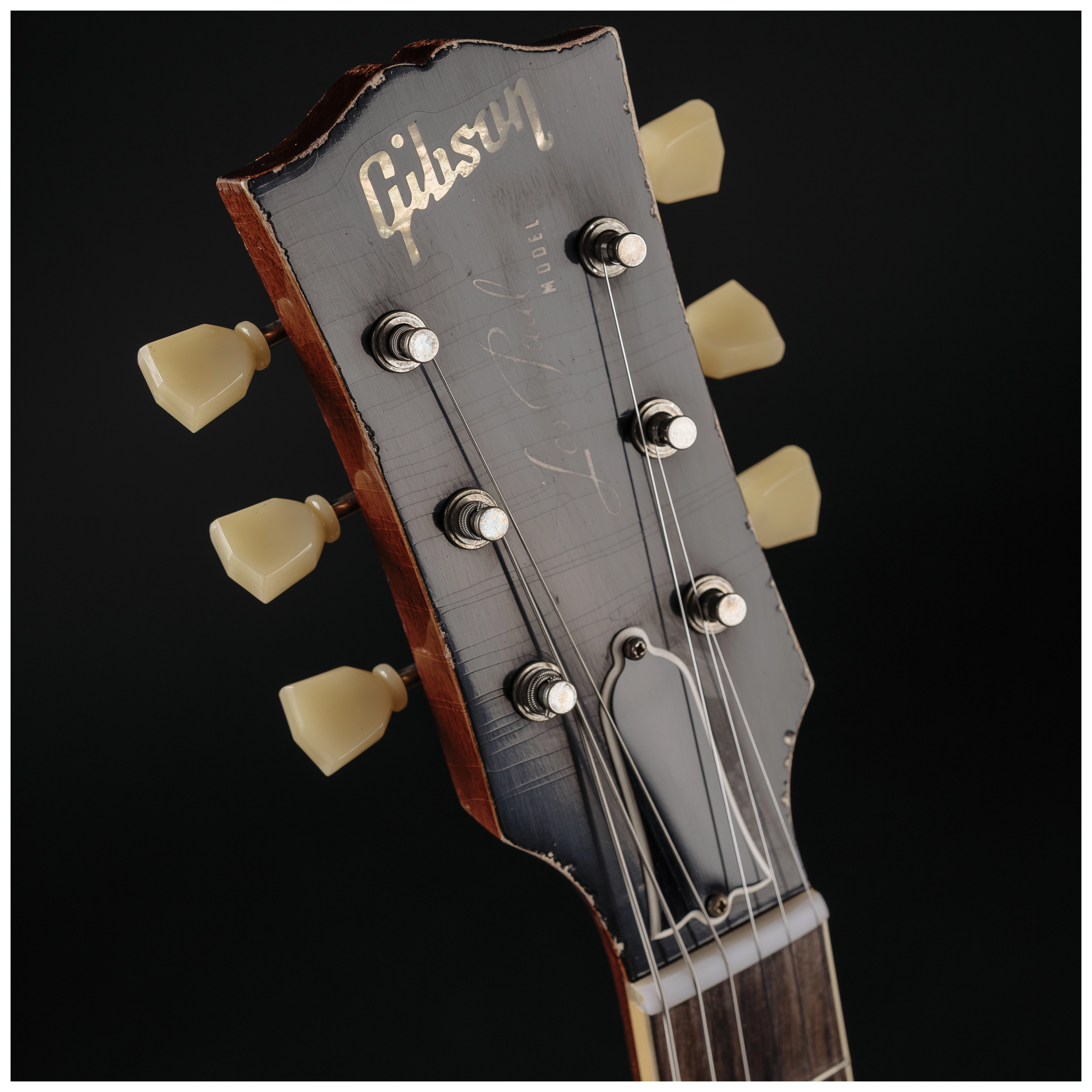 Gibson 1958 Les Paul Standard Reissue Heavy Aged Lemon Burst Murphy Lab #841201 27