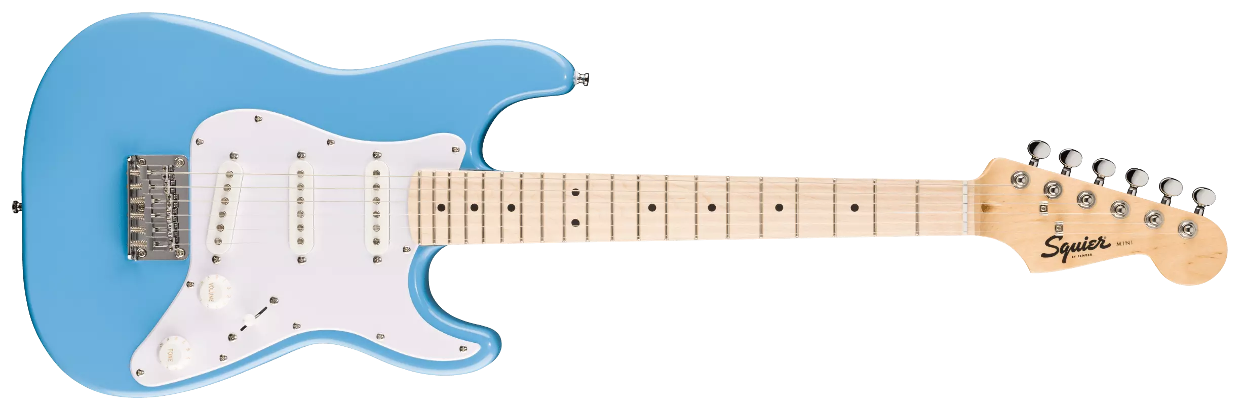 Squier by Fender Mini Stratocaster MN WPG California Blue 1