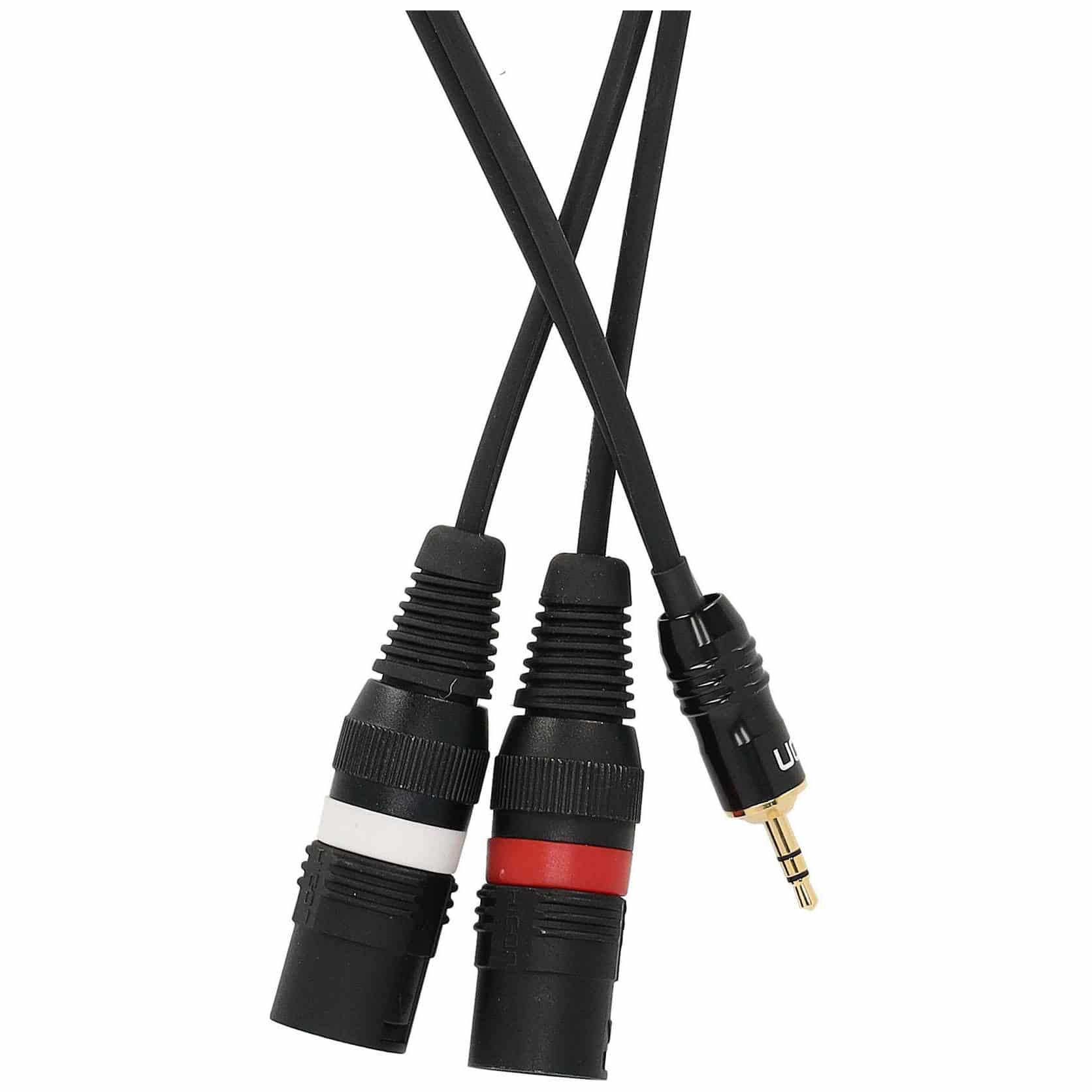 Sommer Cable ON9V-0250-SW SC-Onyx Miniklinke Stereo Male - 2 x XLR Male 2,5 Meter 2