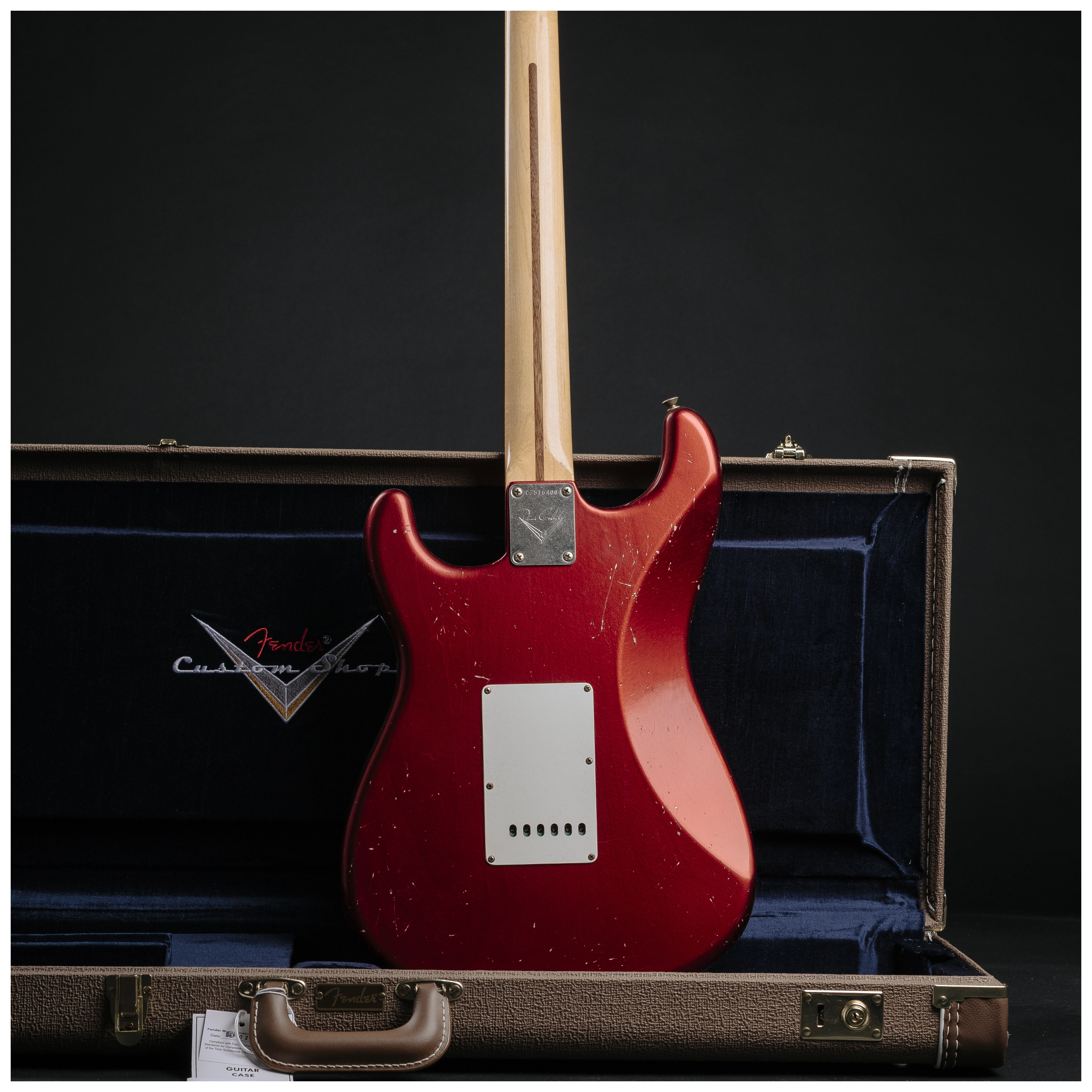 Fender Custom Shop 1959 Stratocaster JRN RW HSS RSD CAR MBDB Masterbuilt David Brown #CZ516400 29