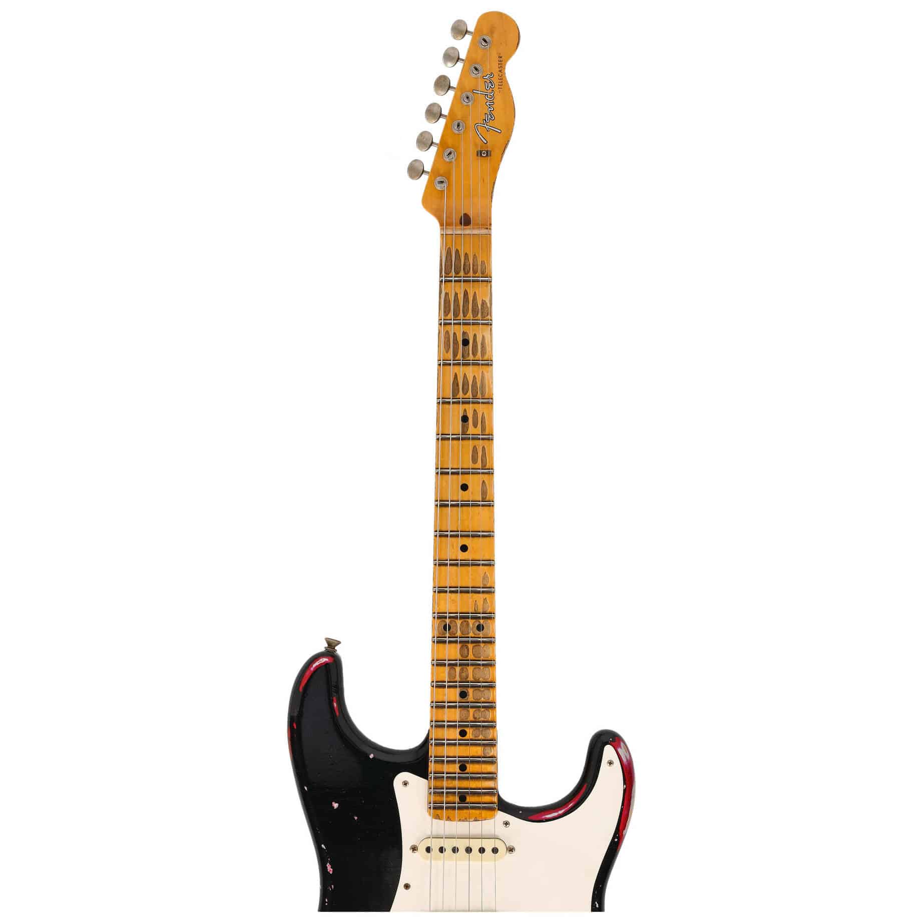 Fender LTD Custom Shop Mischief Maker Heavy Relic Aged Black over Pink Paisley 18