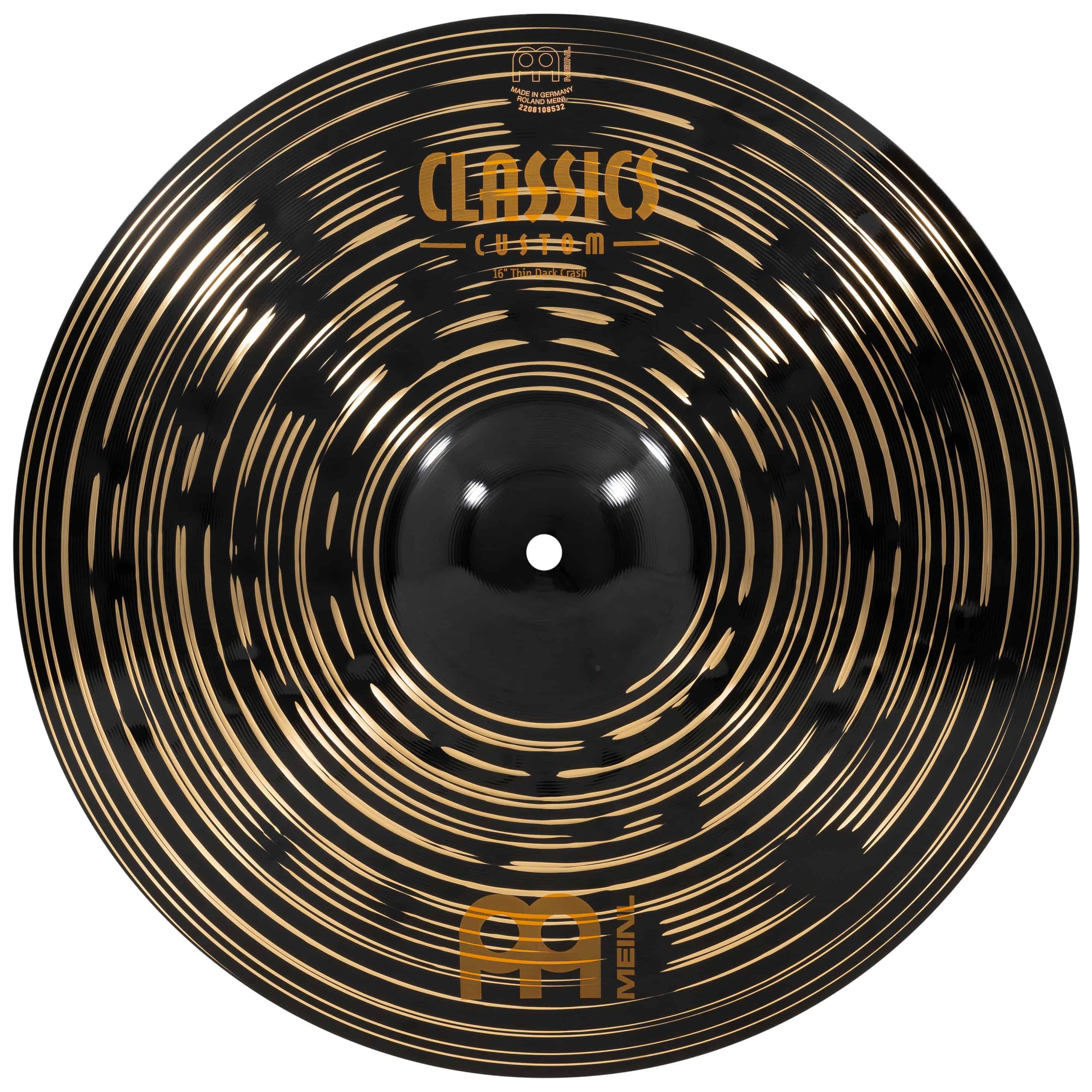 Meinl Cymbals CC16TDAC - 16" Classics Custom Dark Thin Crash