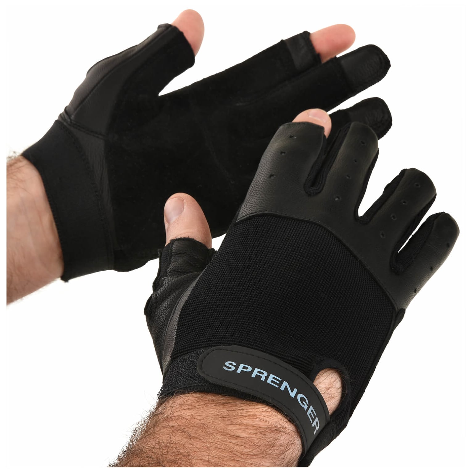 Sprenger Handschuh Schwarz Größe S