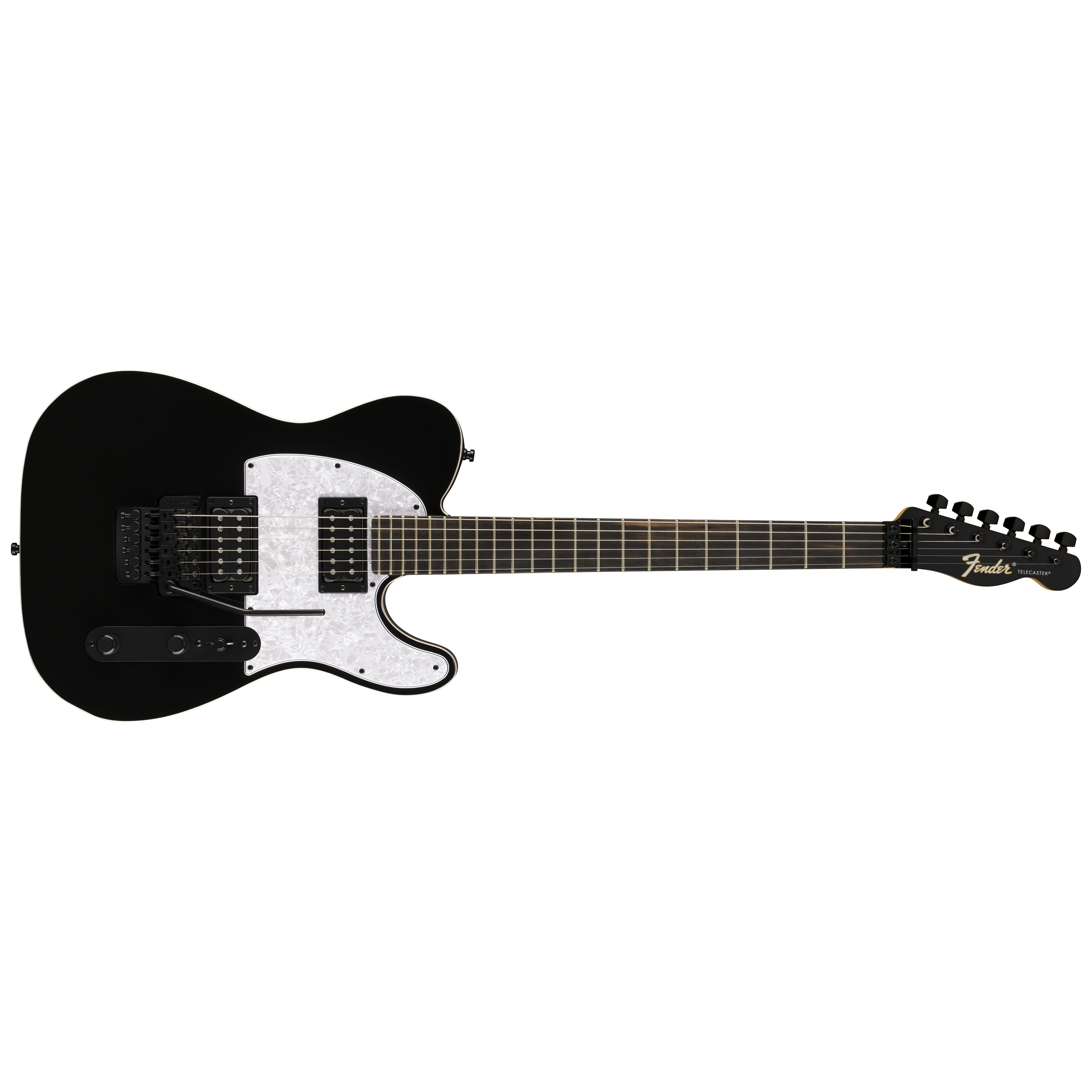 Fender LTD Edition Player Fusion Telecaster HH Floyd Rose EB Black 1