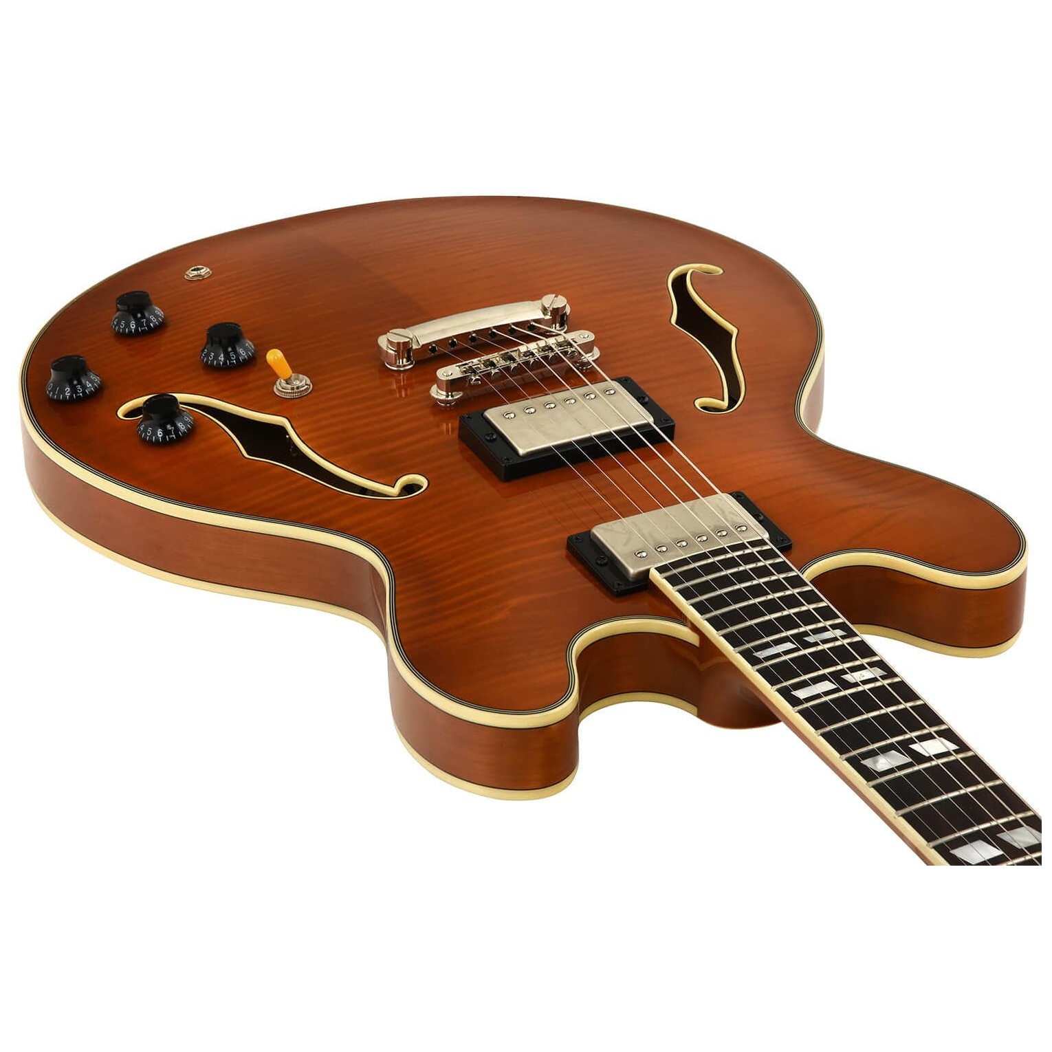 Stanford - Stanford CR Thinline 35 FM Vintage Blonde - 5