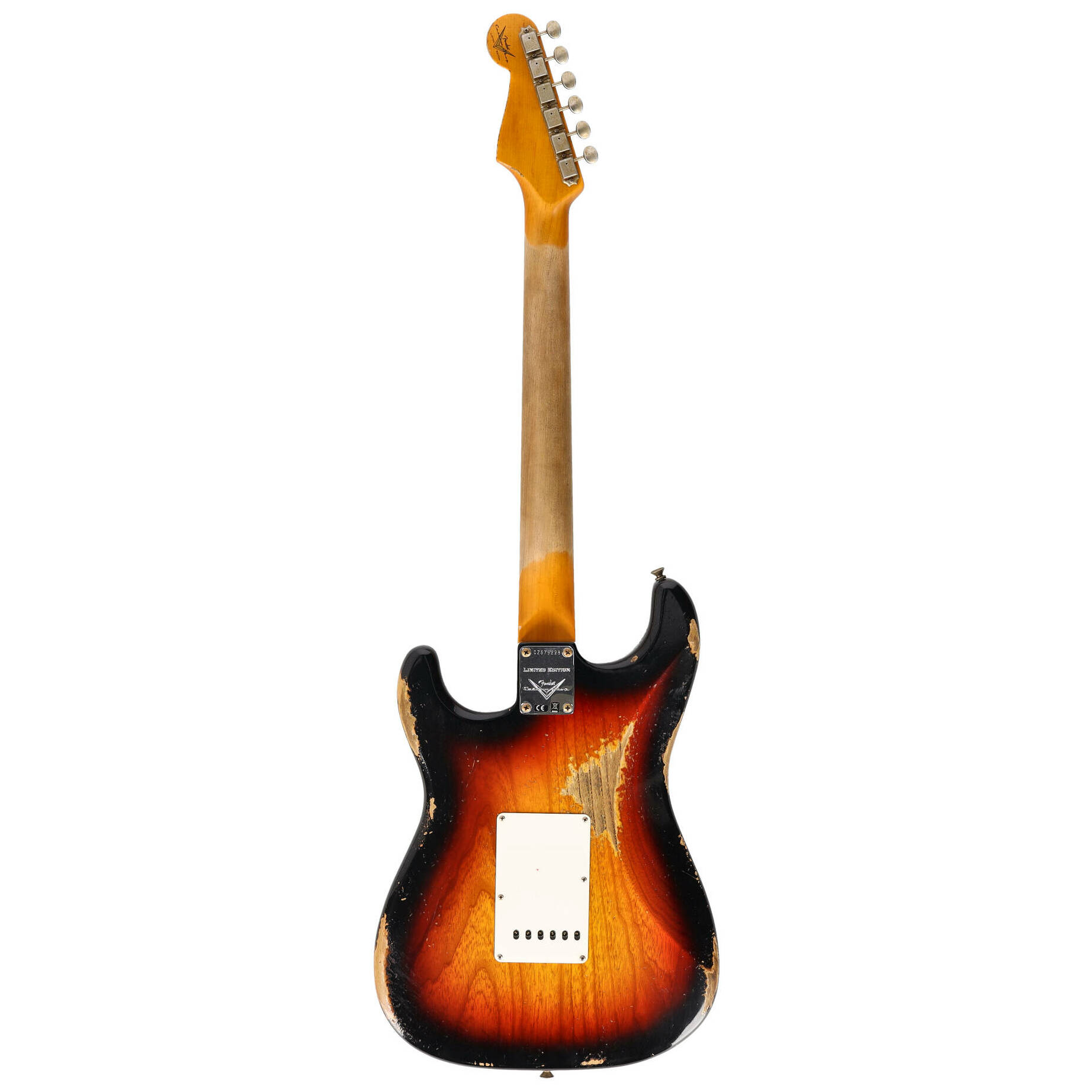 Fender LTD Custom Shop Roasted 62 Stratocaster Heavy Relic Faded Aged 3-Color Sunburst #1 2