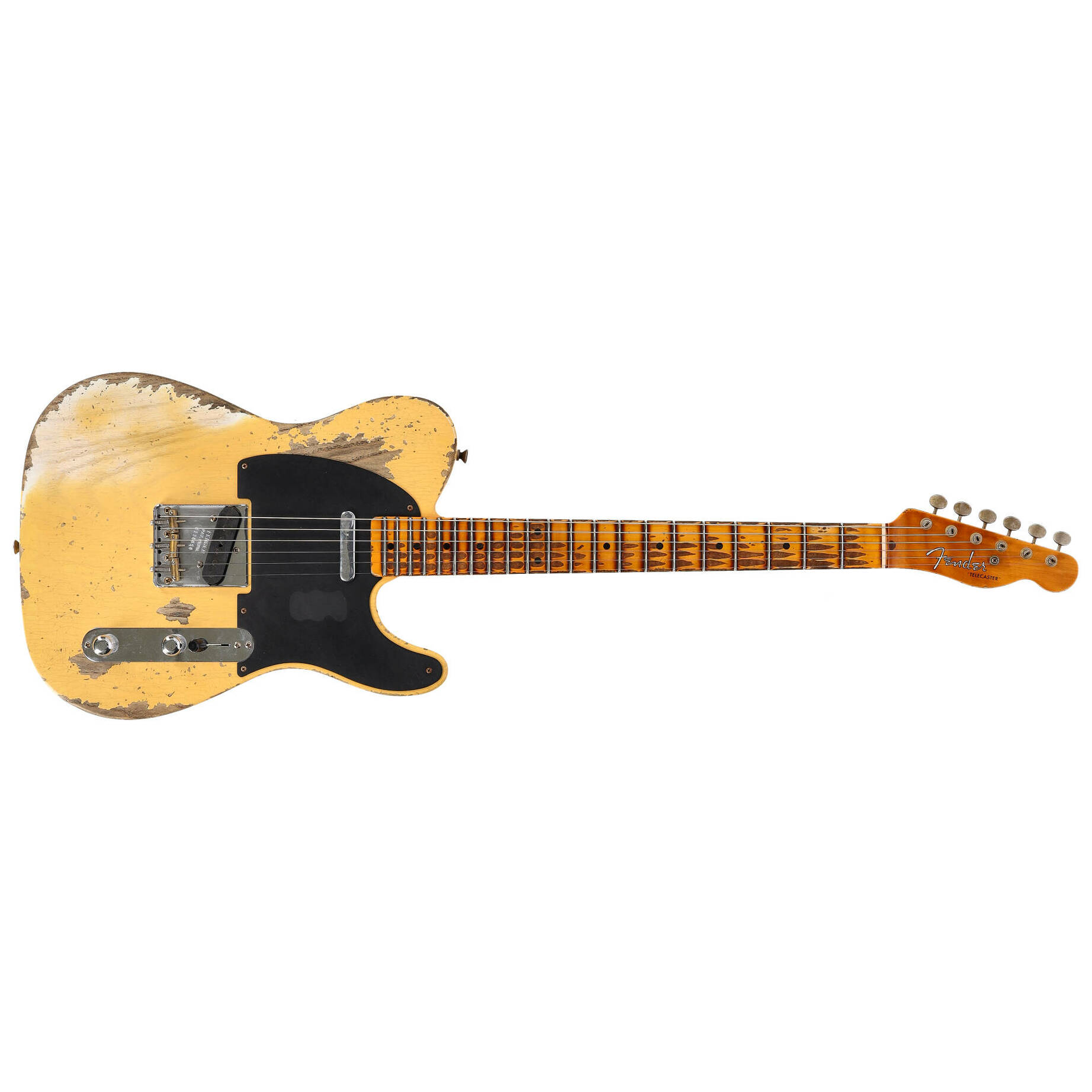 Fender LTD Custom Shop 53 Telecaster Super Heavy Relic Aged Nocaster Blonde #1 1