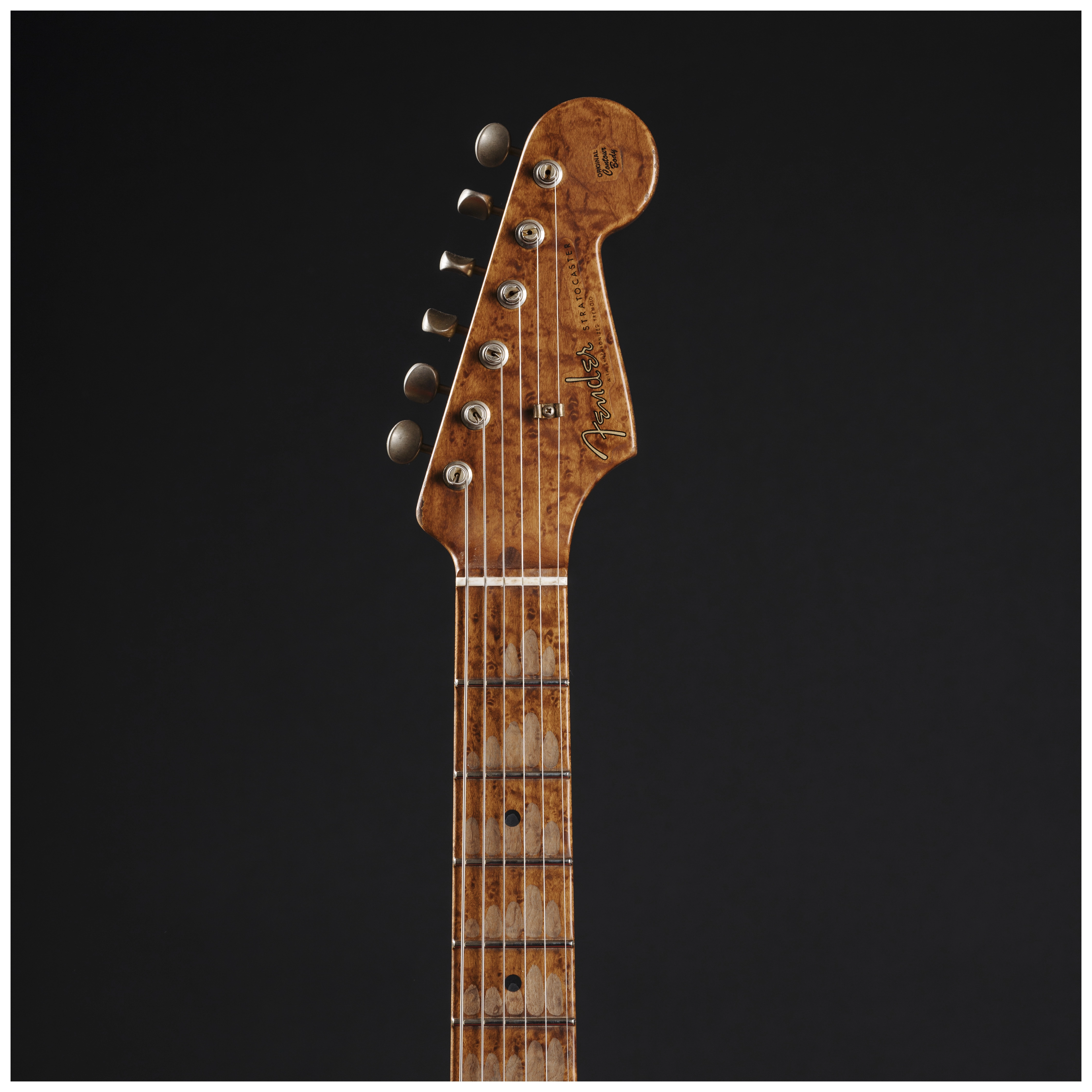 Fender Custom Shop 50´s Stratocaster HVYREL BLK over VB MBAH #R129489 20