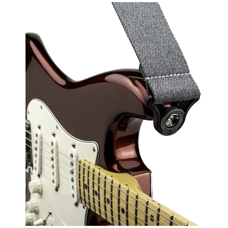 D’Addario Gitarrengurt - Nylongewebe, Auto Lock, Skater Grey 10007388-2