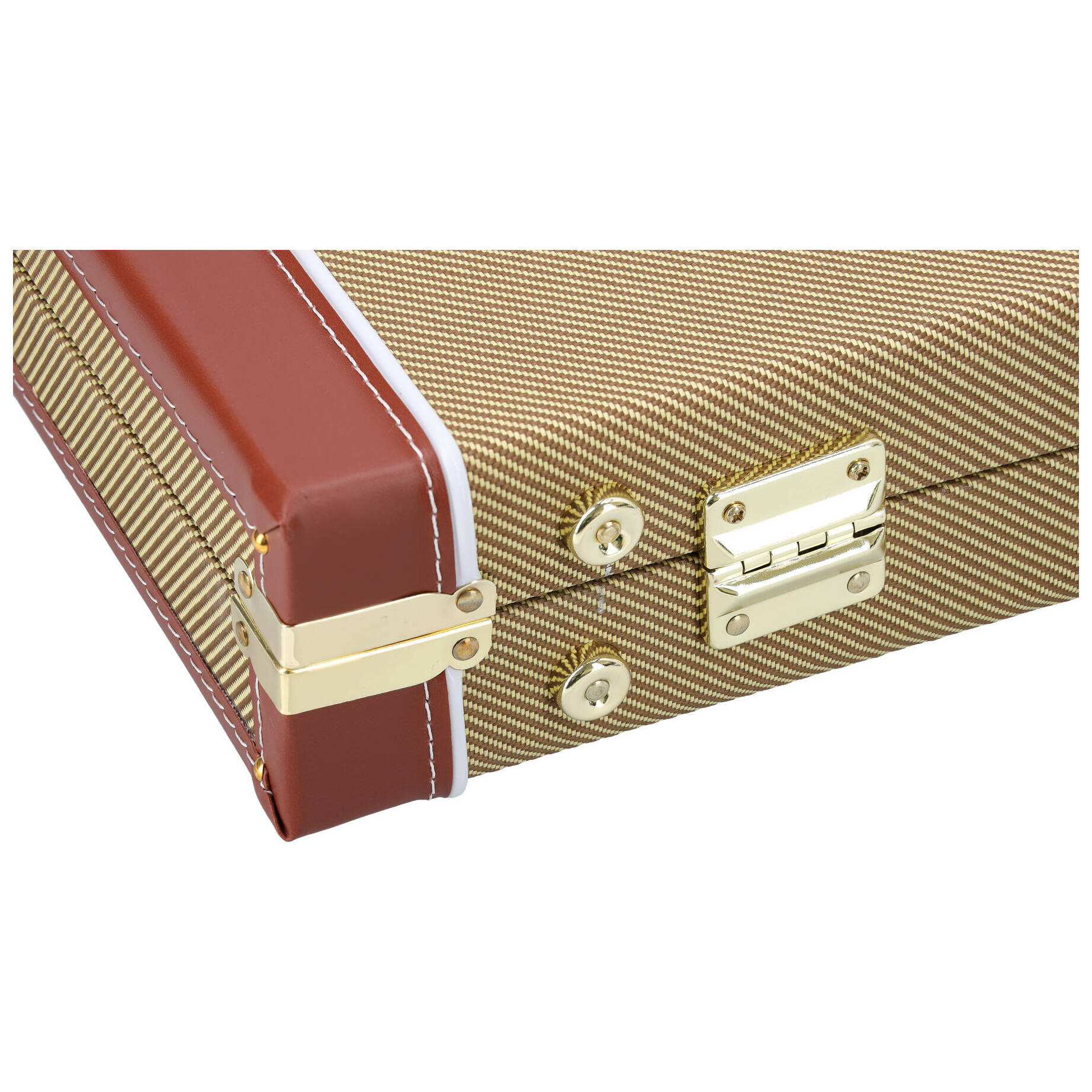 Chicago Classic E-Bass Koffer Tweed Yellow 6