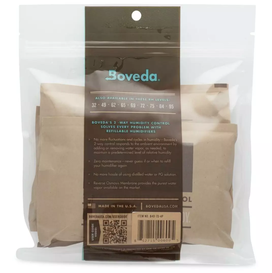 Boveda Size 70 49 % RH 4-Pack 1