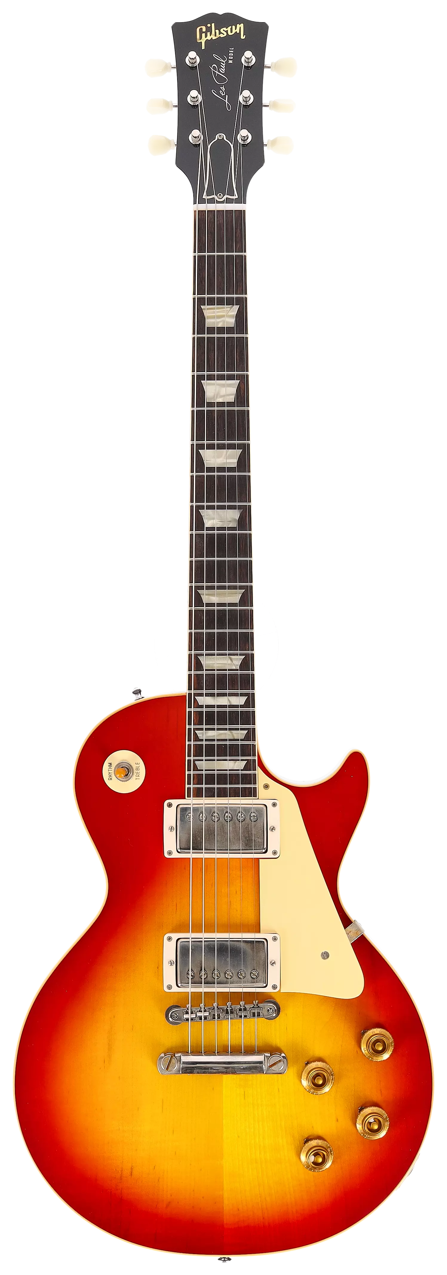 Gibson 1958 Les Paul Standard Reissue VOS Washed Cherry Sunburst #4
