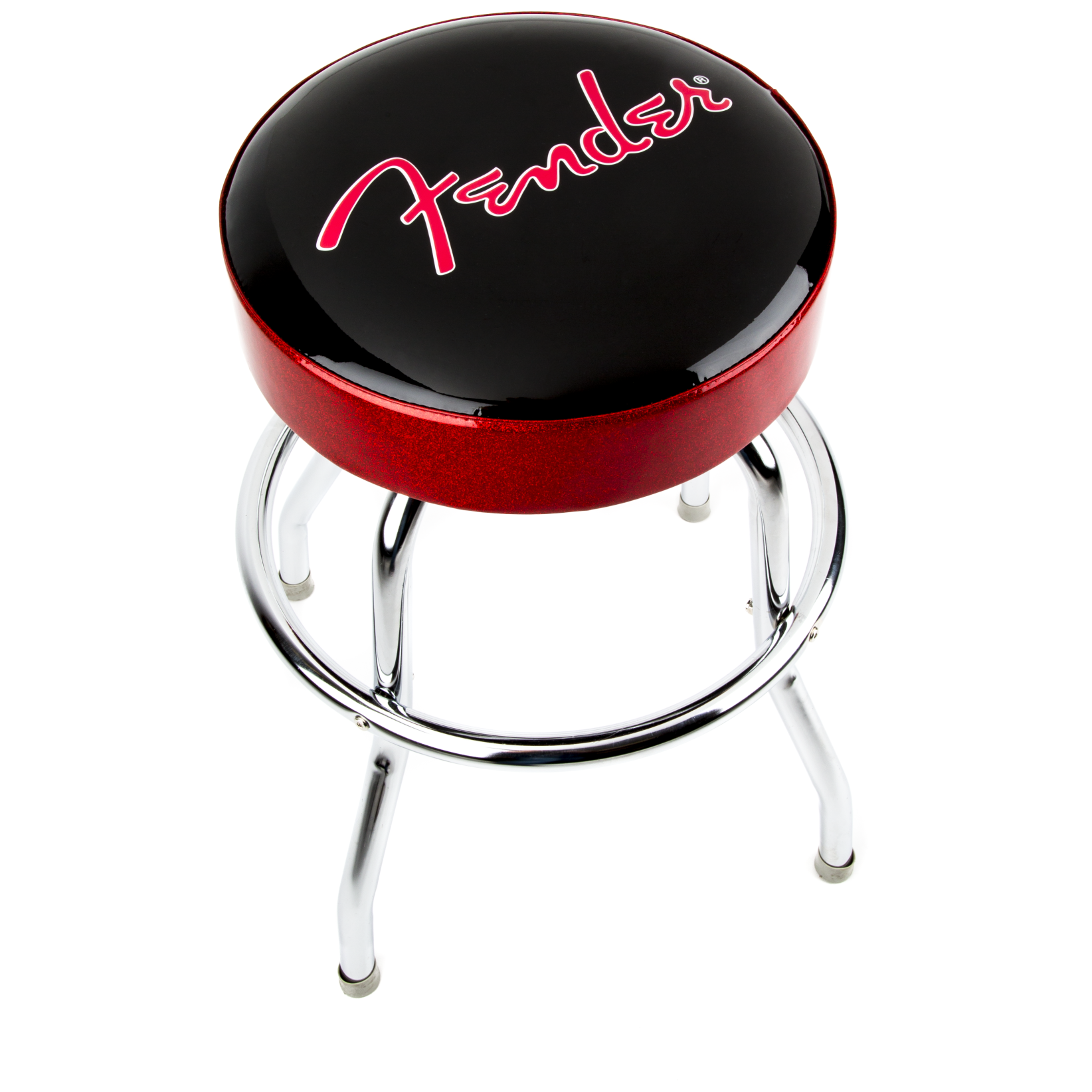 Fender Red Sparkle Barhocker 24 Zoll 1