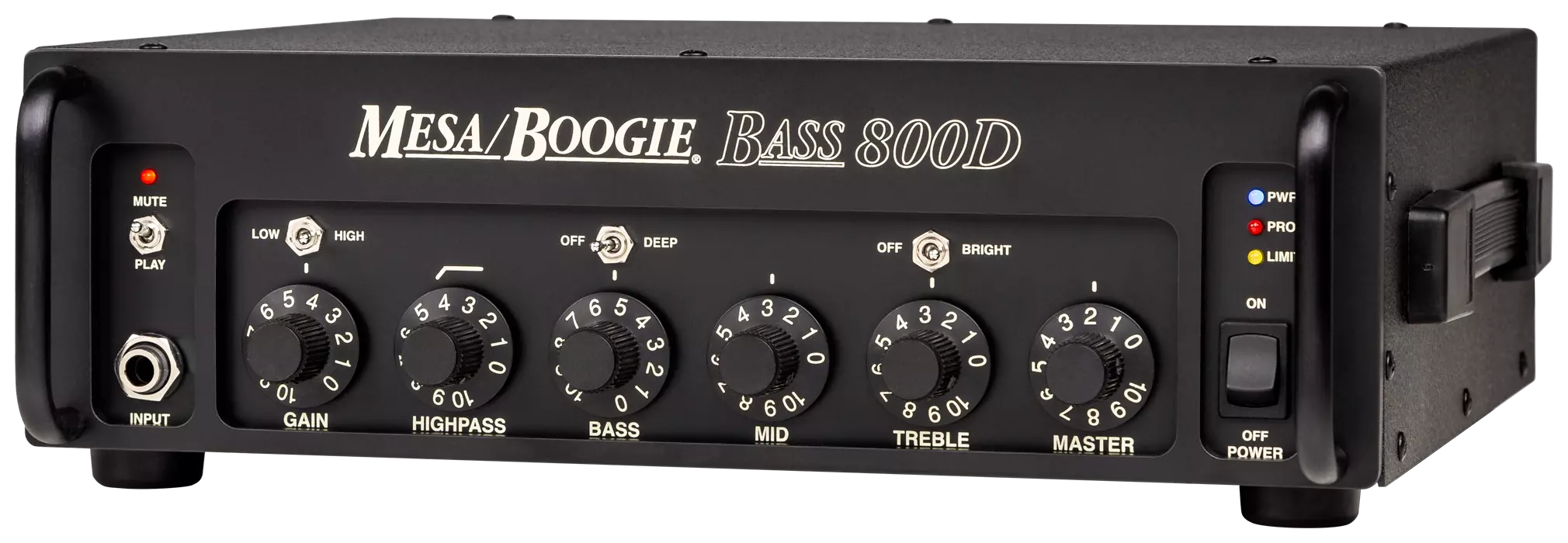 Mesa/Boogie Subway D-800 Bass Head Black Metal Enclosure 1