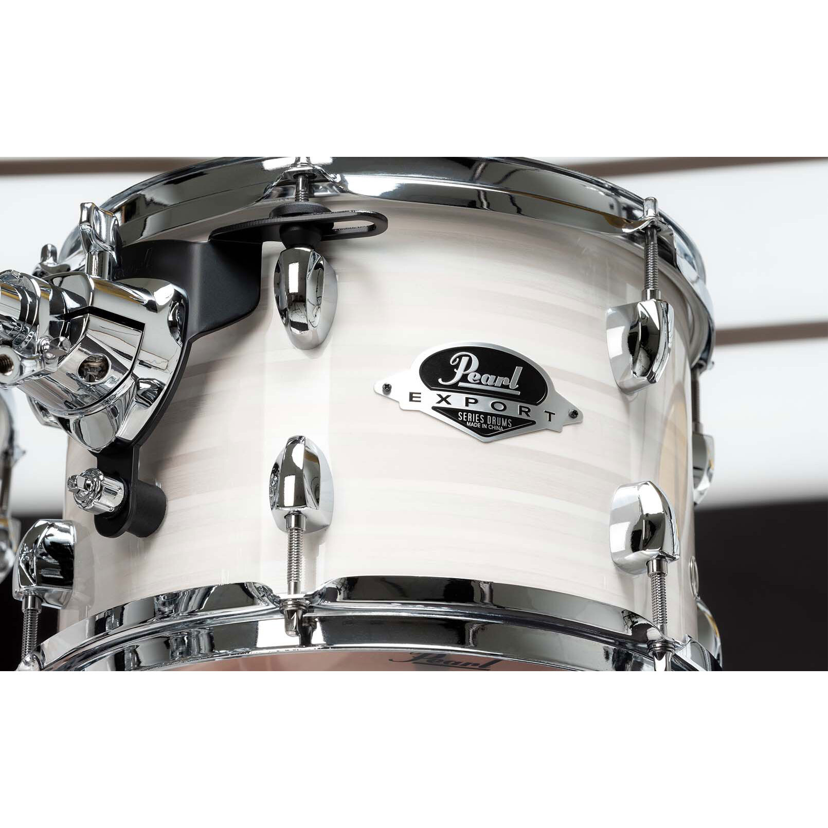 Pearl Export 22" Slipstream White Complete Drumset 1