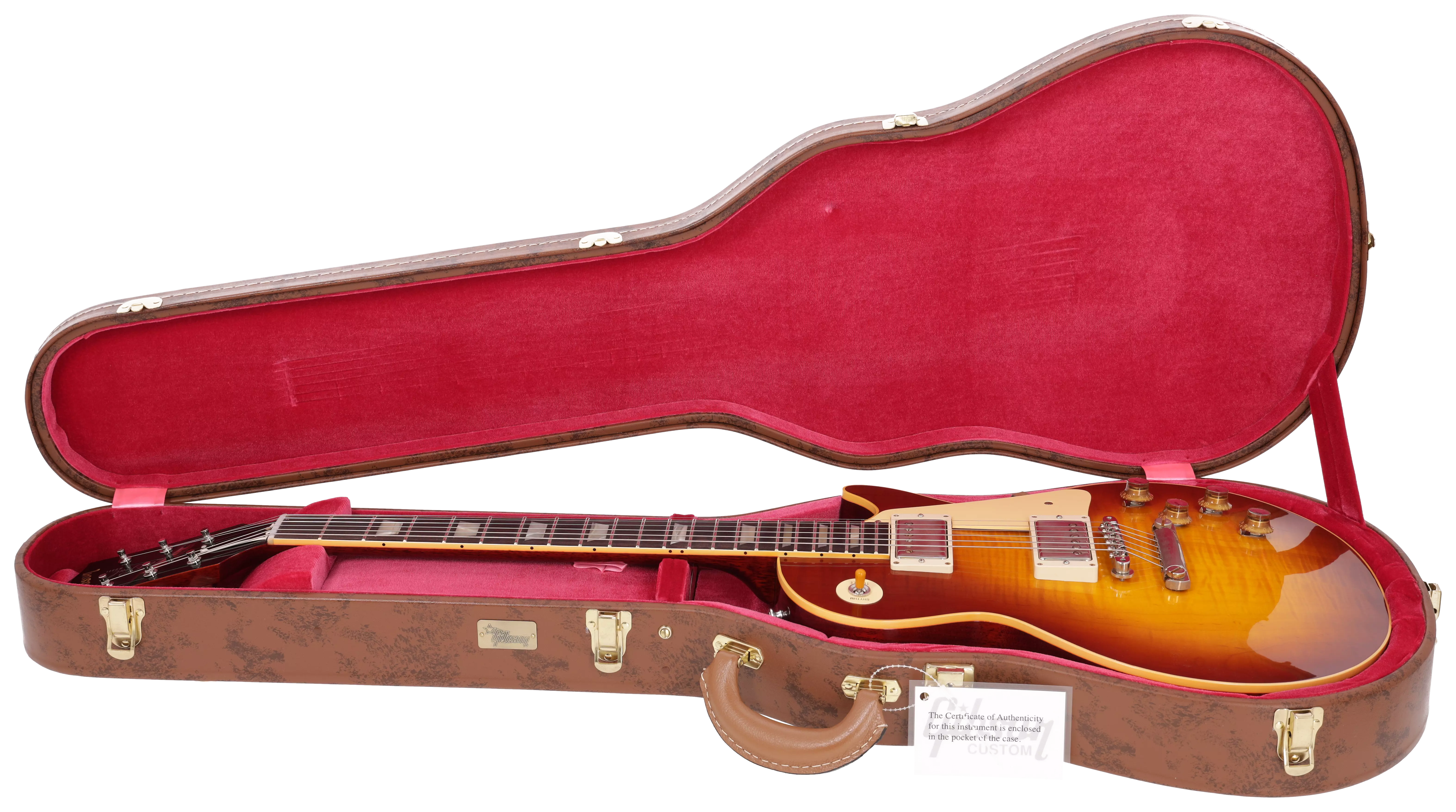 Gibson 1960 Les Paul Standard Reissue VOS Iced Tea Burst #1 16