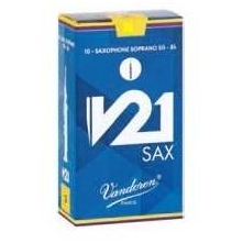 Vandoren - Vandoren V21 Sopransaxophonblätter Stärke 3 10er Pack