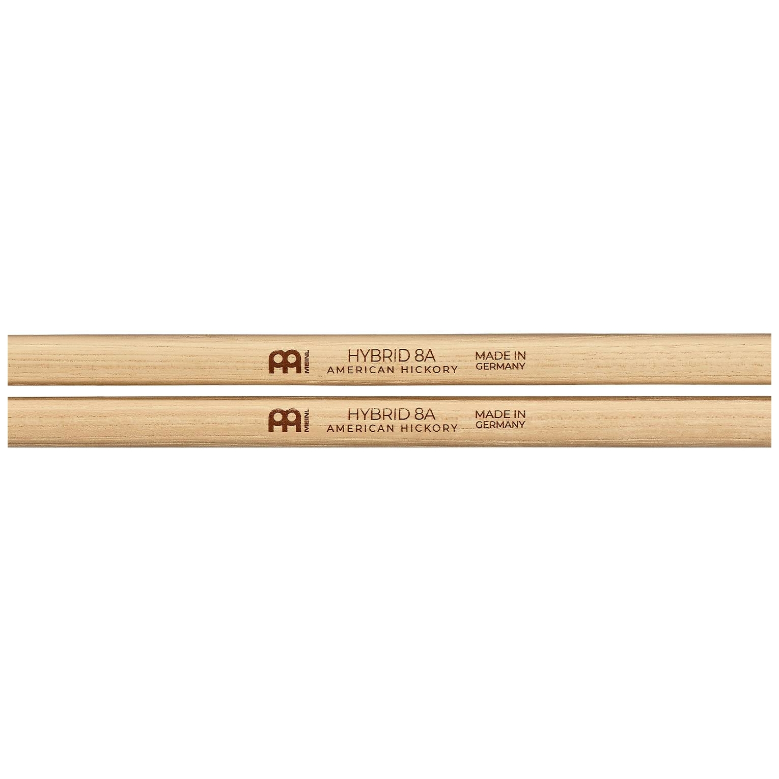 Meinl Stick Brush - Meinl Stick Brush SB132 - Hybrid 8A Drumstick American Hickory - 2