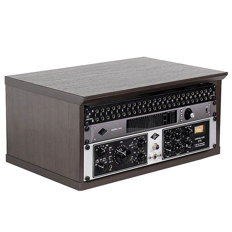  Desktop 4U Studio Rack Brown