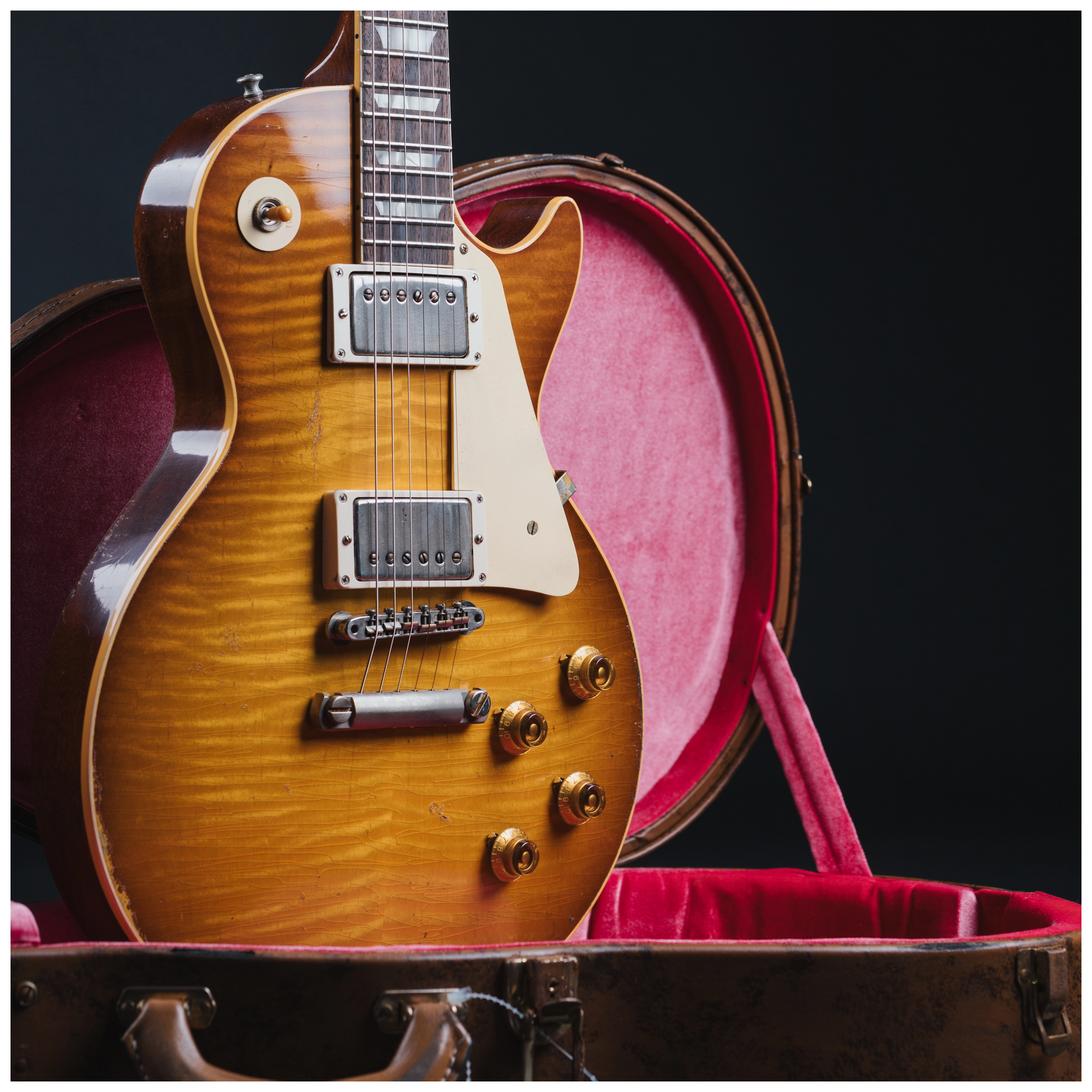 Gibson 1959 Les Paul Standard Reissue Murphy Lab Heavy Aged Golden Poppy Burst #943461 39