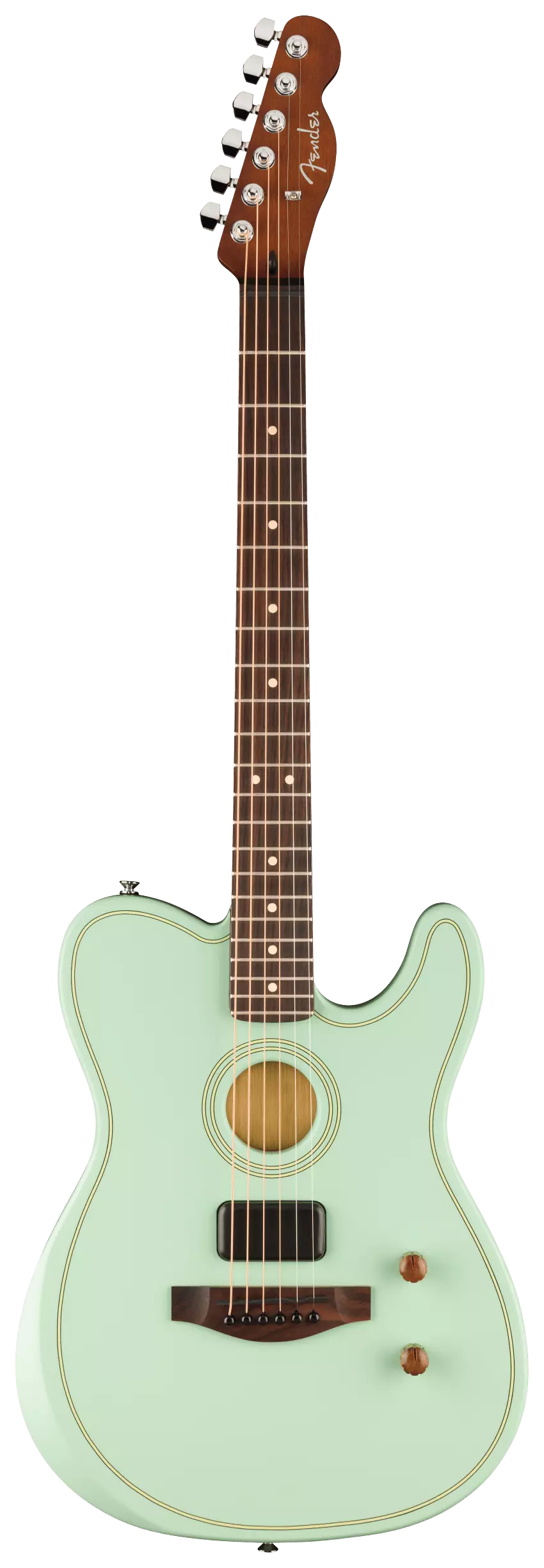 Fender LTD Acoustasonic Standard Telecaster Surf Green