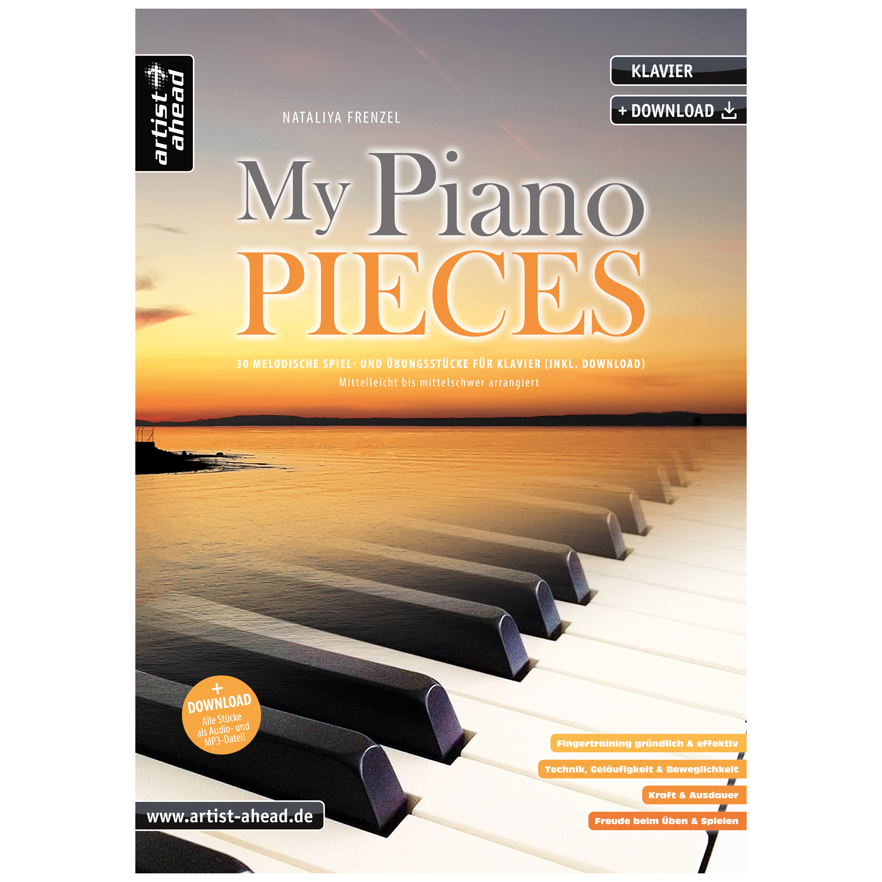 Artist Ahead My Piano Pieces - Nataliya Frenzel