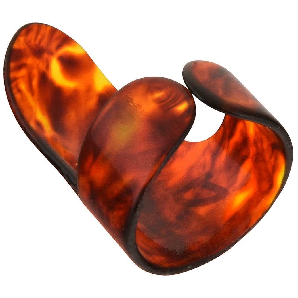 Dunlop - Dunlop Fingerpick Shell Tortoise Medium 9010R - 1
