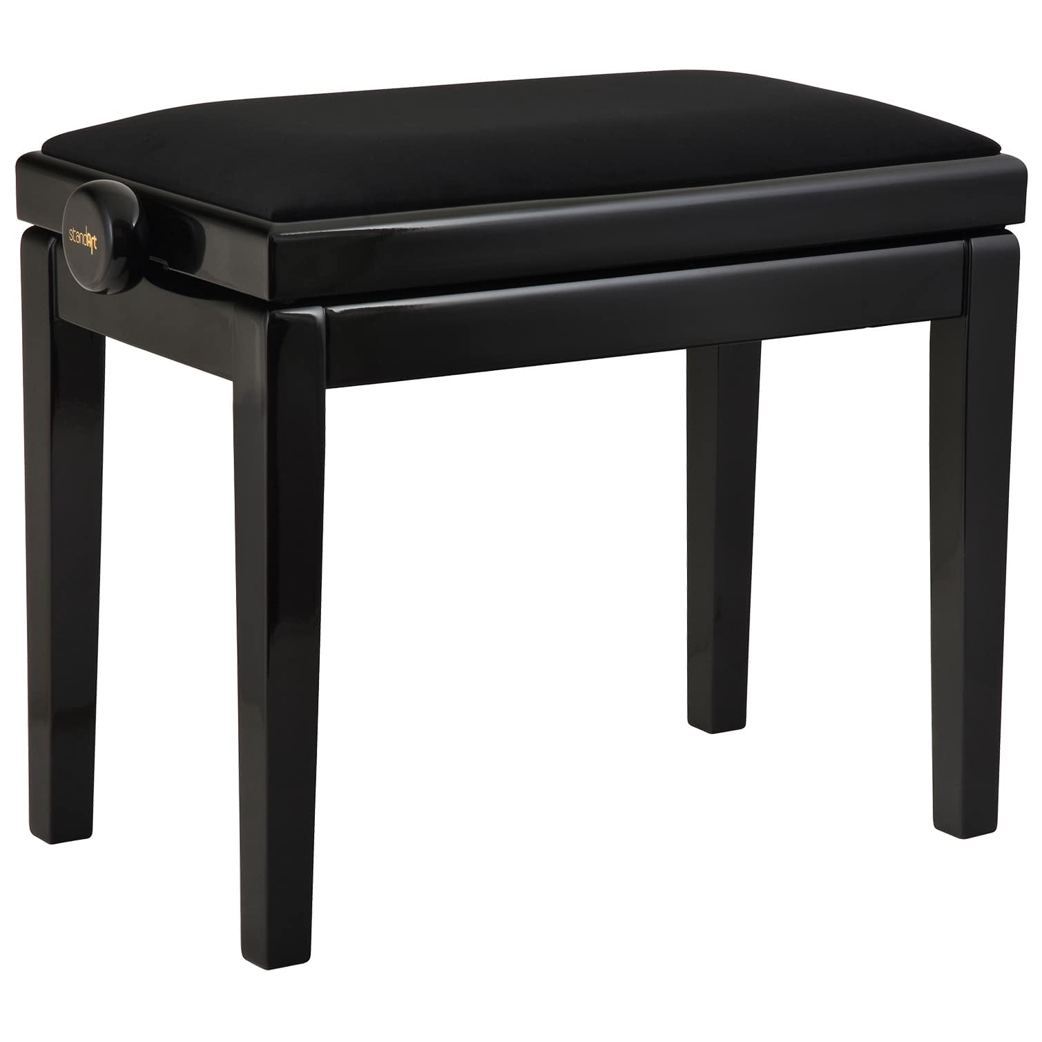 Stand Art - Stand Art Pianobank Deluxe BG-1M PB - Schwarz hochglanz -