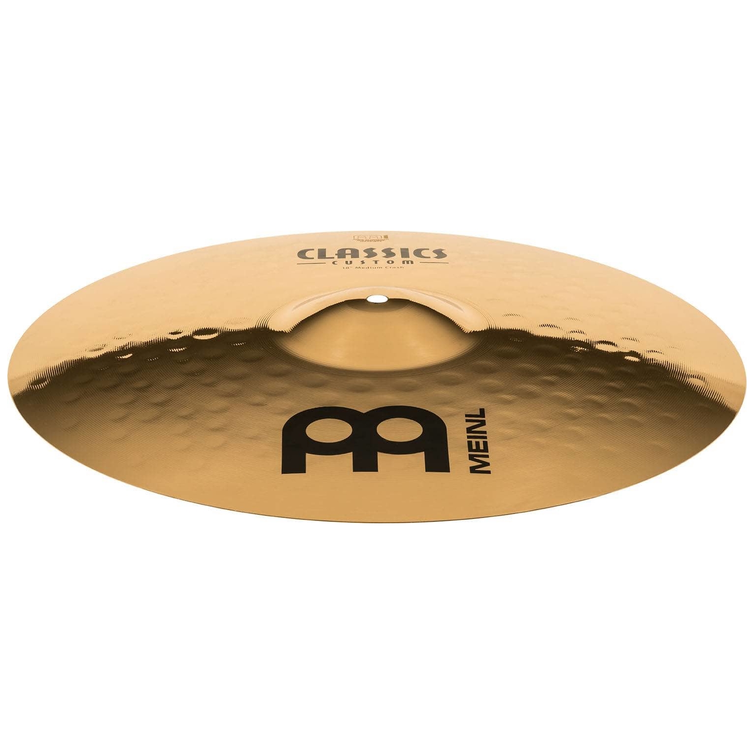 Meinl Cymbals - Meinl Cymbals CC18MC-B - 18 Classics Custom Brilliant Medium Crash - 1
