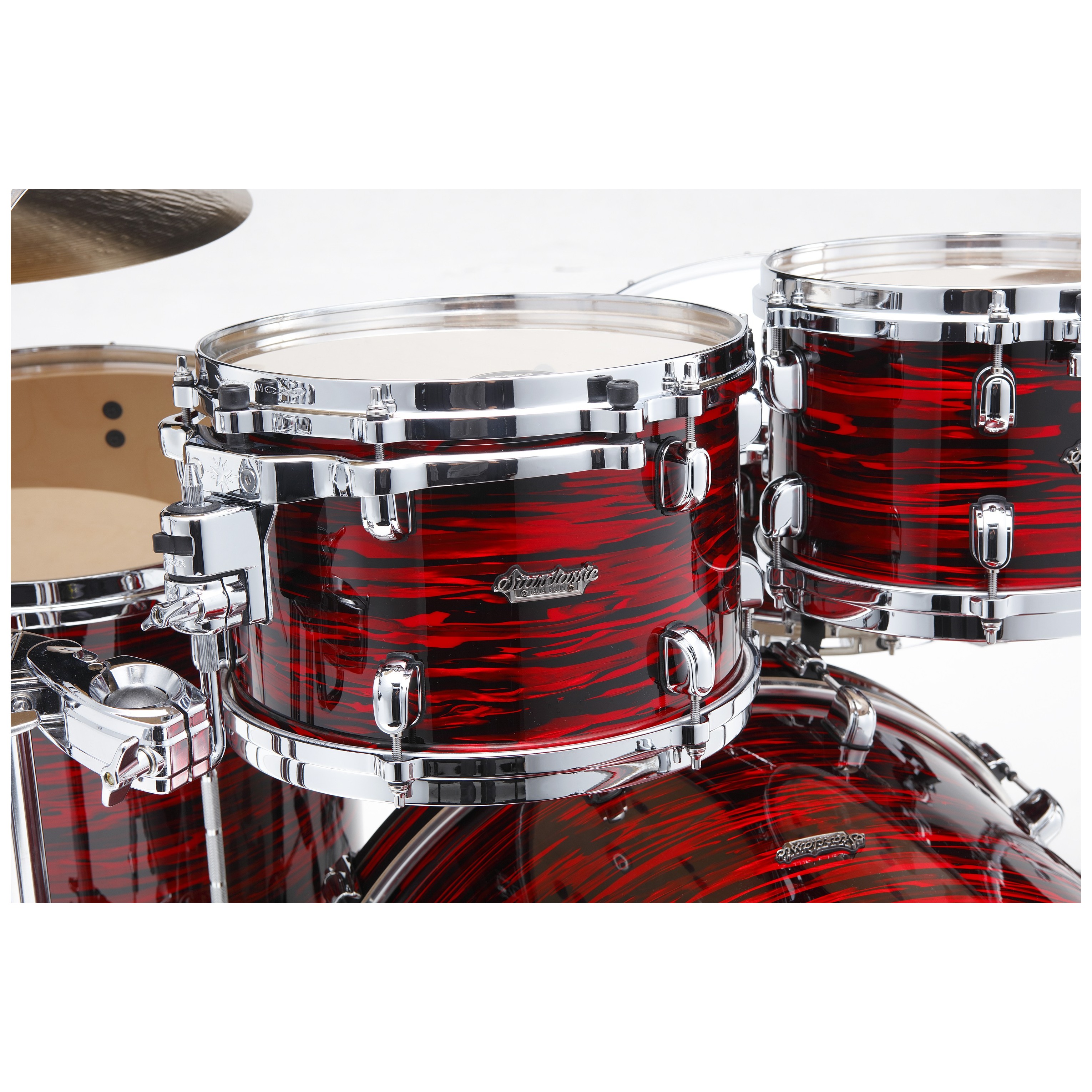 Tama MR42TZS-ROY Starclassic Maple Shell Kit 4 tlg. - Red Oyster/Chrom Hardware 1