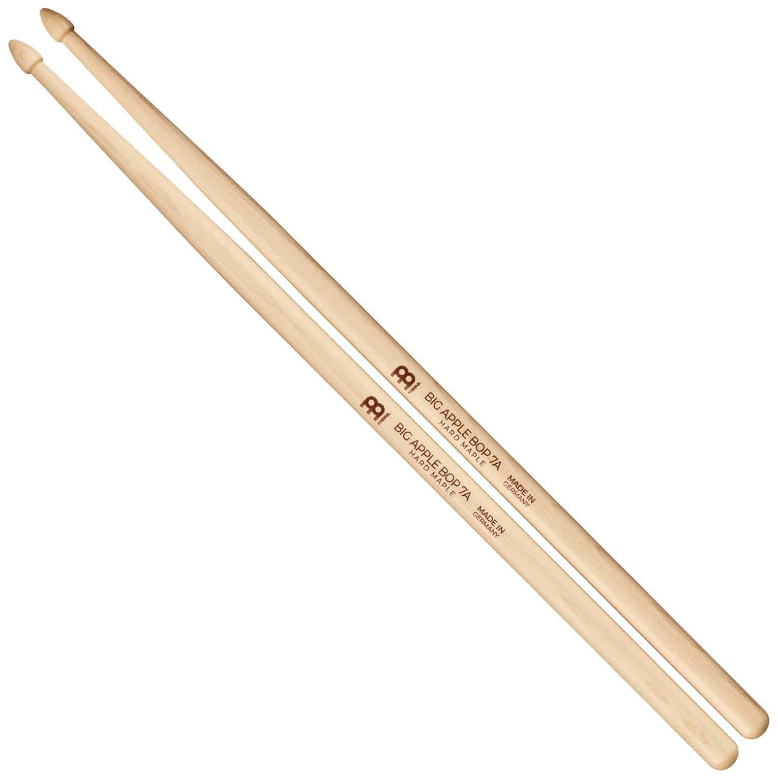 Meinl Stick & Brush SB123 - Big Apple Bop 7A Drumstick Hard Maple 