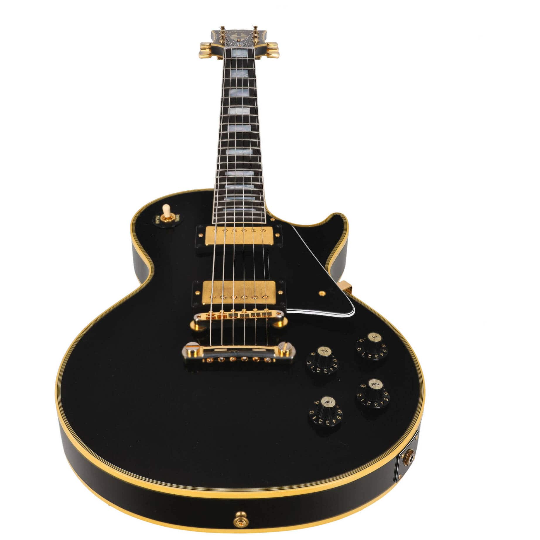 Gibson 1968 Les Paul Custom Reissue Ultra Light Aged Ebony Murphy Lab 3