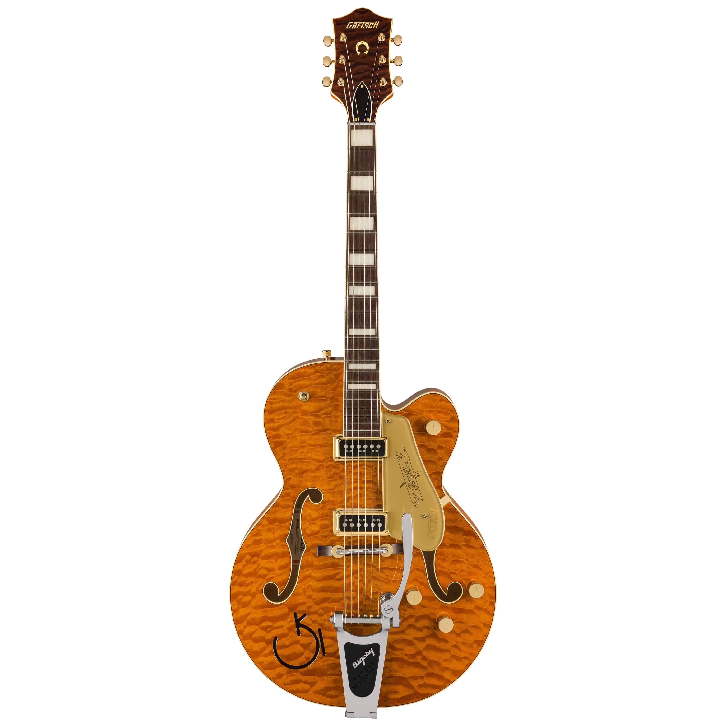 Gretsch G6120TGQM-56 LTD QLT CHET RUO WC Signatur Chet Atkins