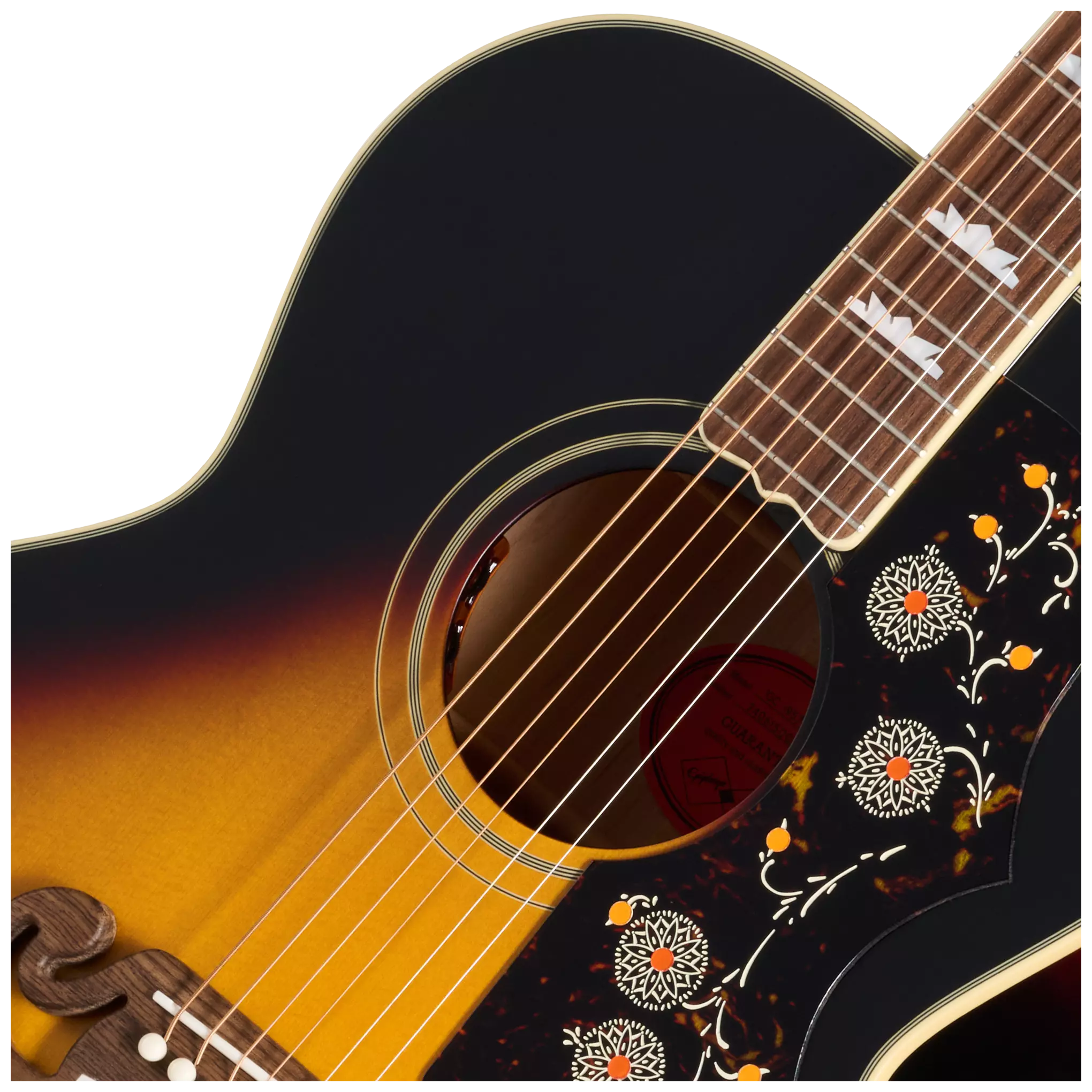 Epiphone 1957 SJ-200 Reissue Vintage Sunburst 6