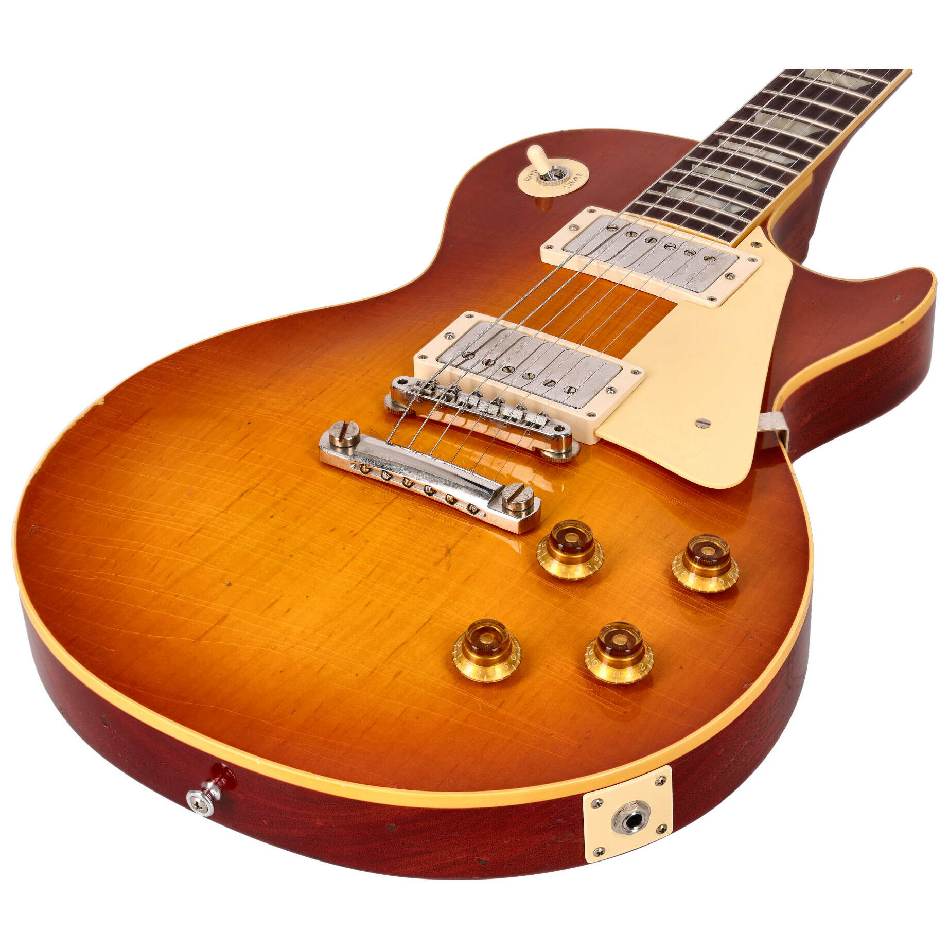 Gibson 1958 Les Paul Standard Iced Tea Burst Light Aged Murphy Lab Session Select #1 6
