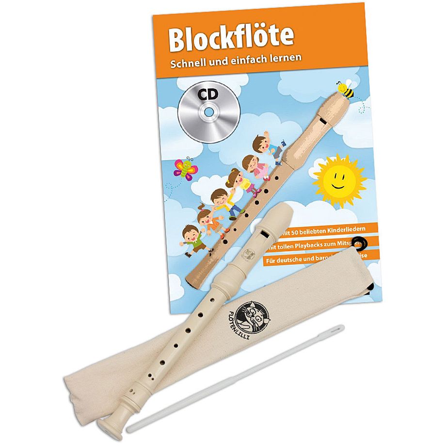  Recorder-Set, german finger style