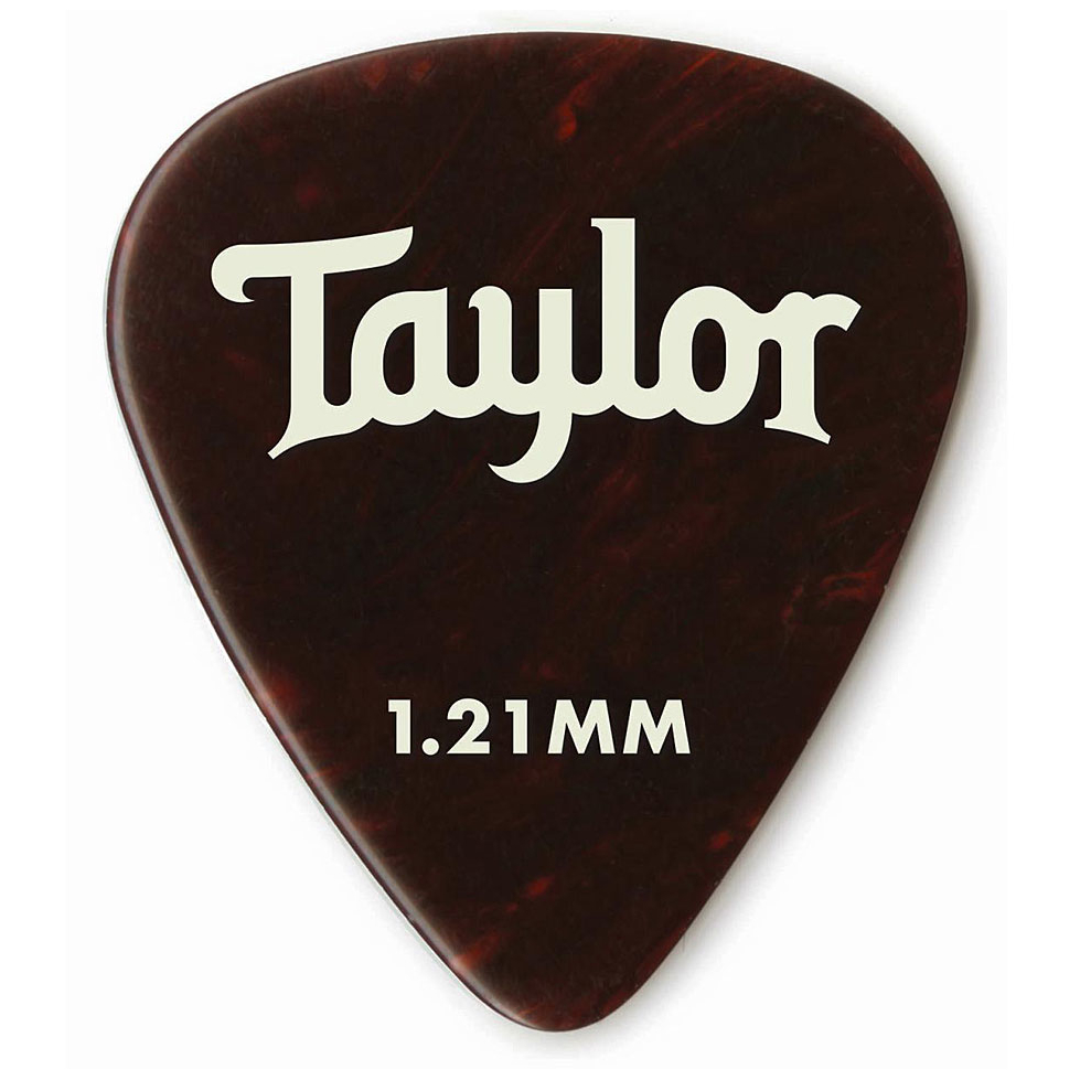 Image of Taylor 351 celluloid picks tortoise 1.21 packung mit 12 stück 10013270 0