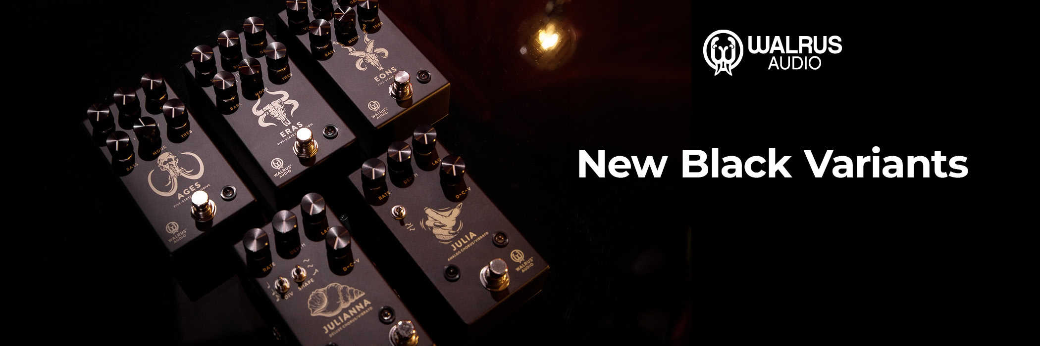 Banner für Walrus Audio Black Variants