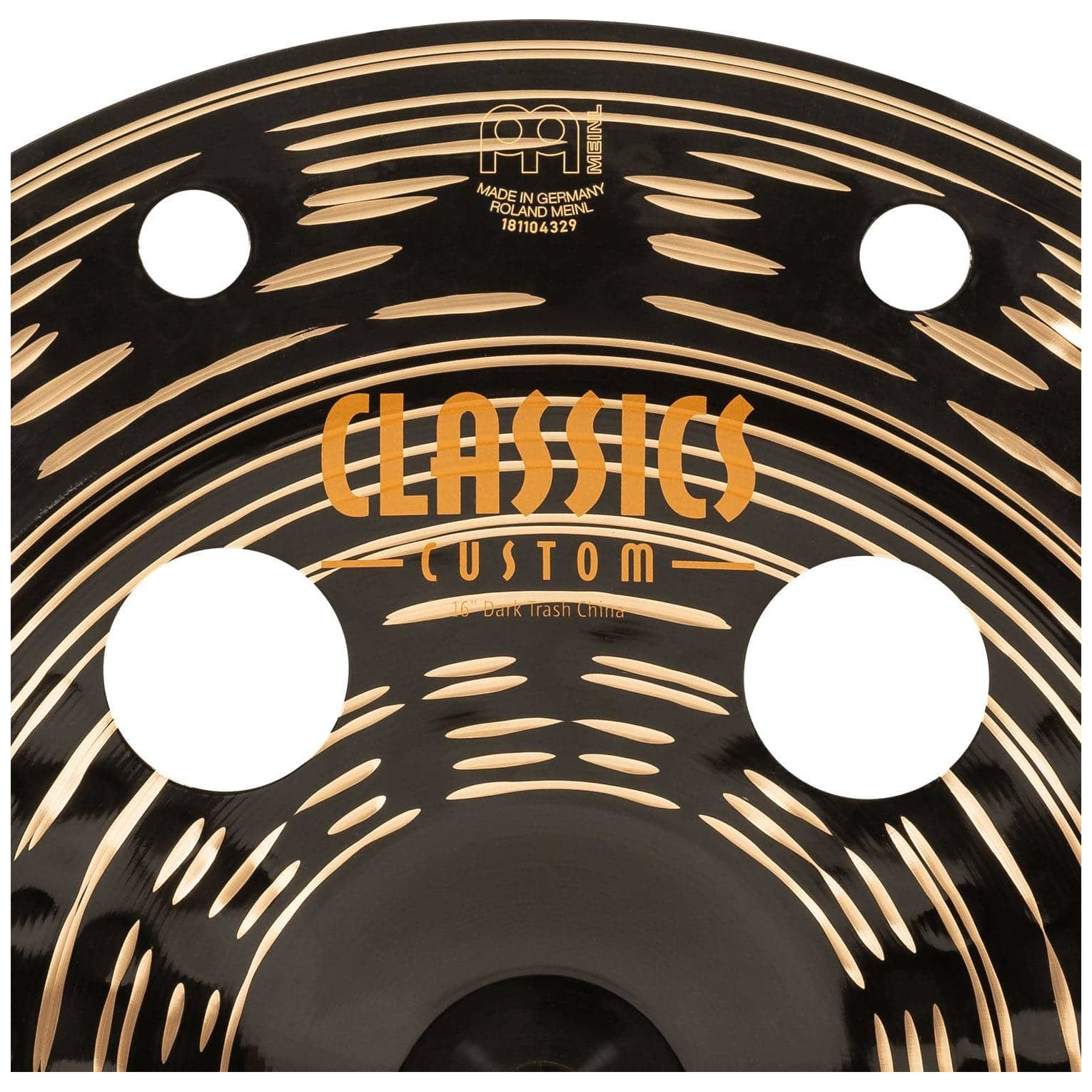 Meinl Cymbals - Meinl Cymbals CC16DATRCH - 16 Classics Custom Dark Trash China - 5