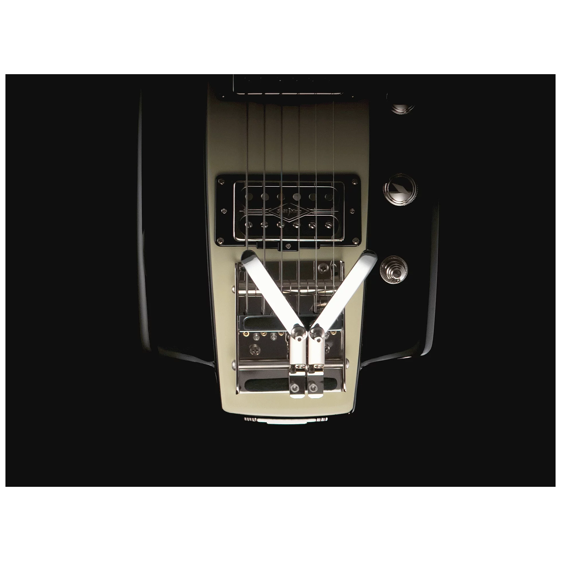 Duesenberg Fairytale SplitKing Ivory & Black 1