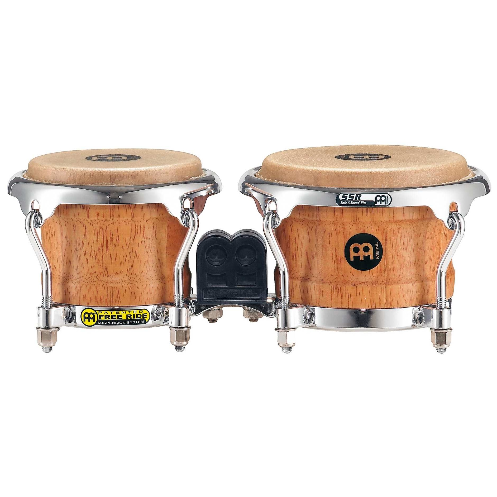 Meinl Percussion FWB100SNT-M - FWB100 Mini Wood Bongo, Super Natural