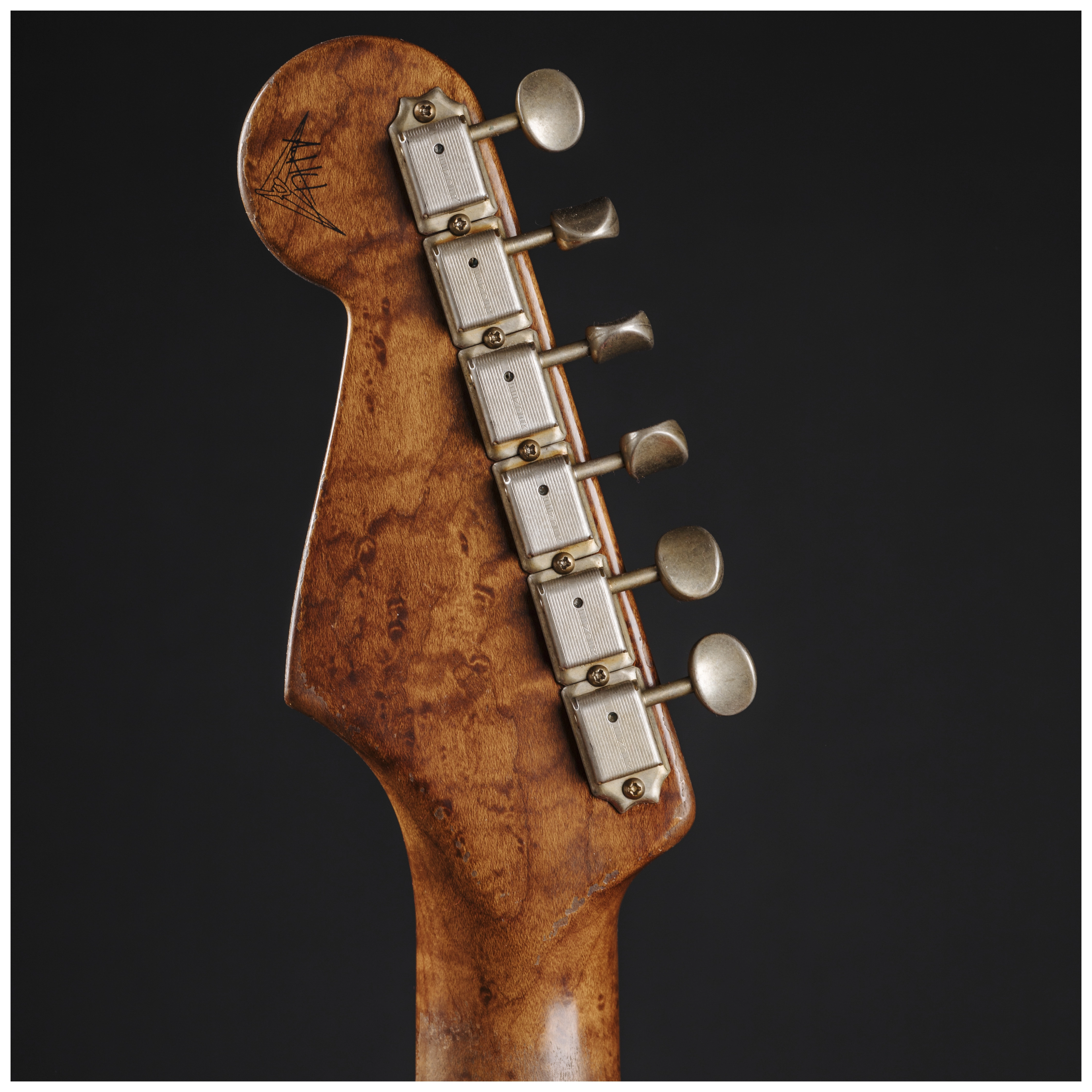 Fender Custom Shop 50´s Stratocaster HVYREL BLK over VB MBAH #R129489 32