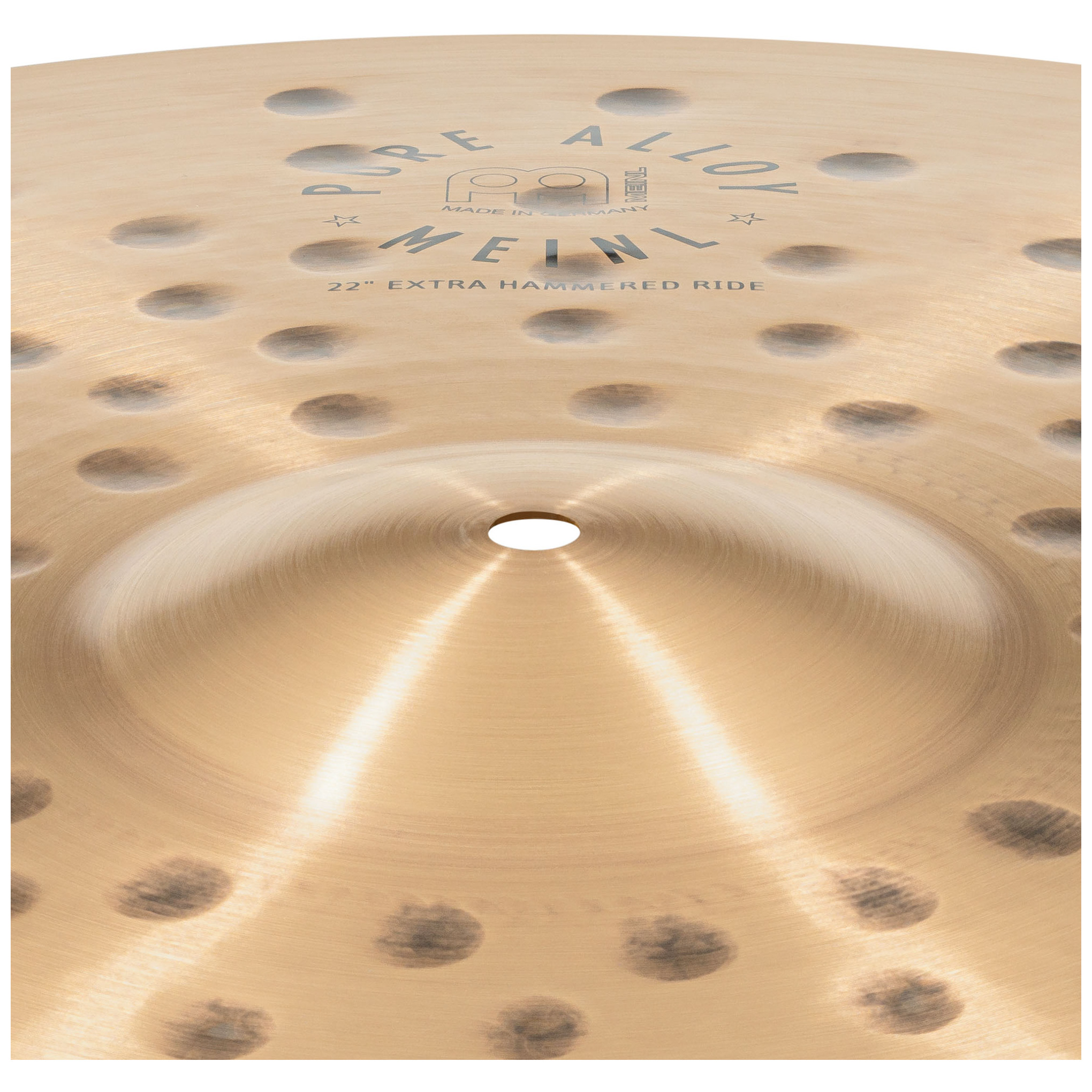 Meinl Cymbals PA22EHR - 22" Pure Alloy Extra Hammered Ride 8