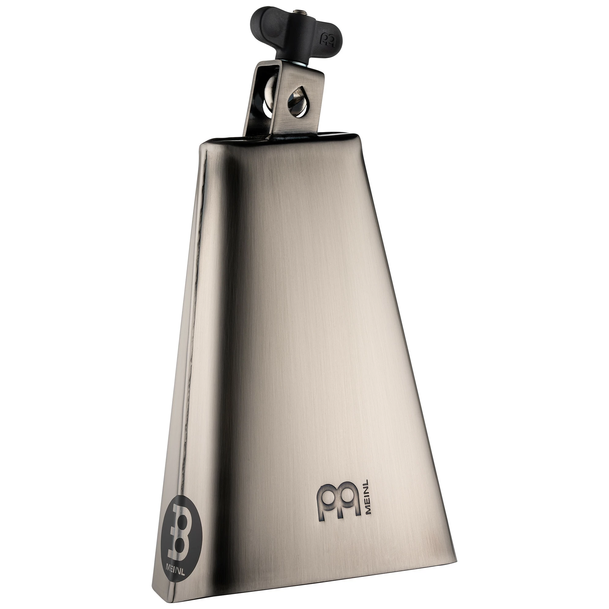 Meinl Percussion STB80B - Chrome & Steel Series Big Mouth Timbales Cowbell - 8" 5