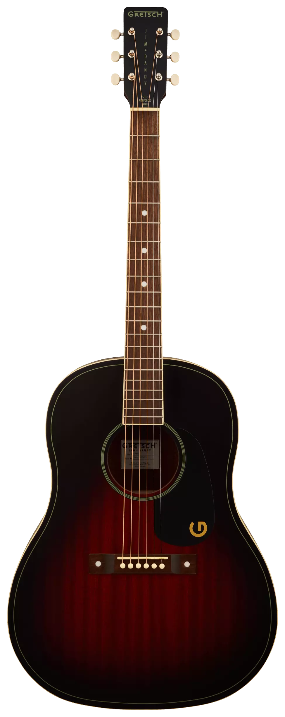 Gretsch Jim Dandy Dreadnought MAH WPG DP CHRY BRST
