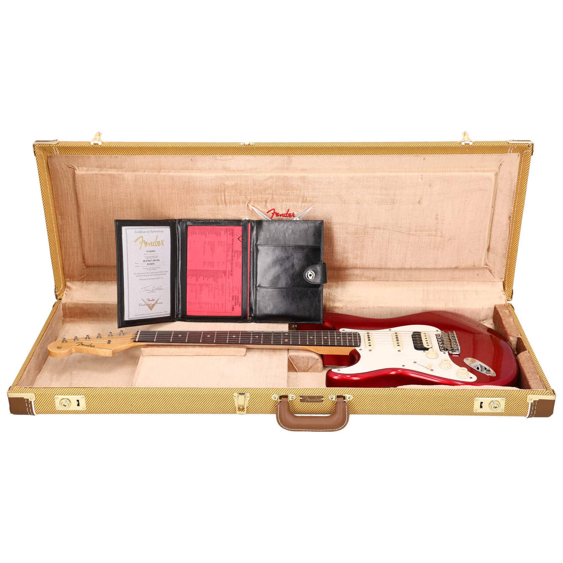 Fender Custom Shop 1959 Stratocaster Dealer Select JRN LH HSS RW CAR #1 16